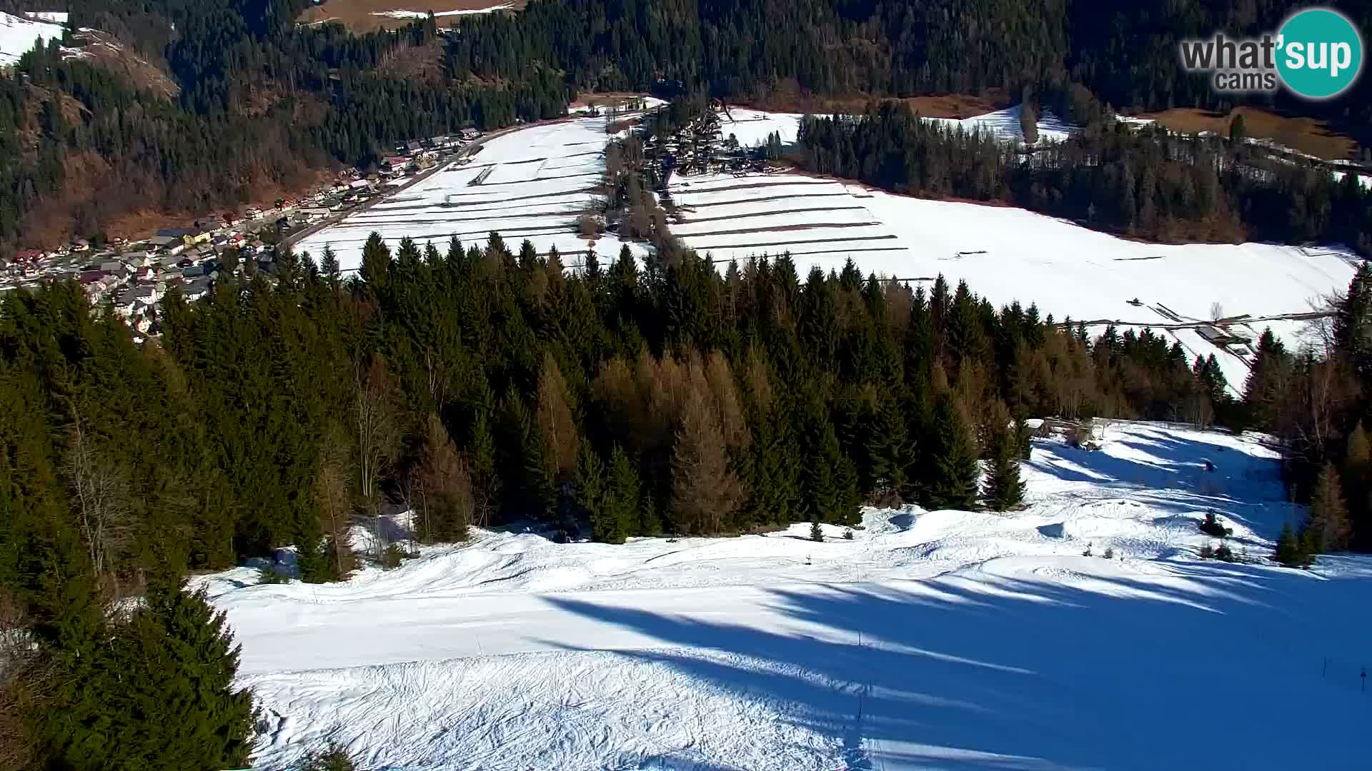 Kranjska Gora webcam VITRANC 1 | obere Station
