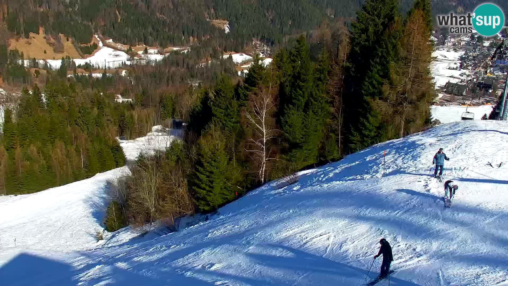 Kranjska Gora kamera VITRANC 1 | Zgornja postaja