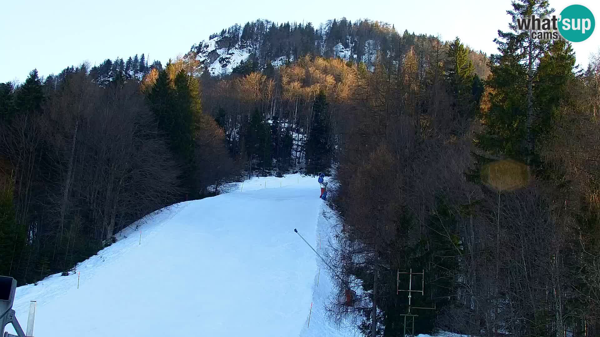 Kranjska Gora webcam VITRANC 1 | obere Station