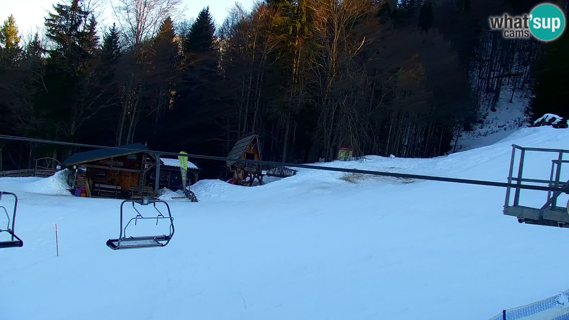 Vitranc Kranjska Gora webcam | VITRANC 1 stazione superiore