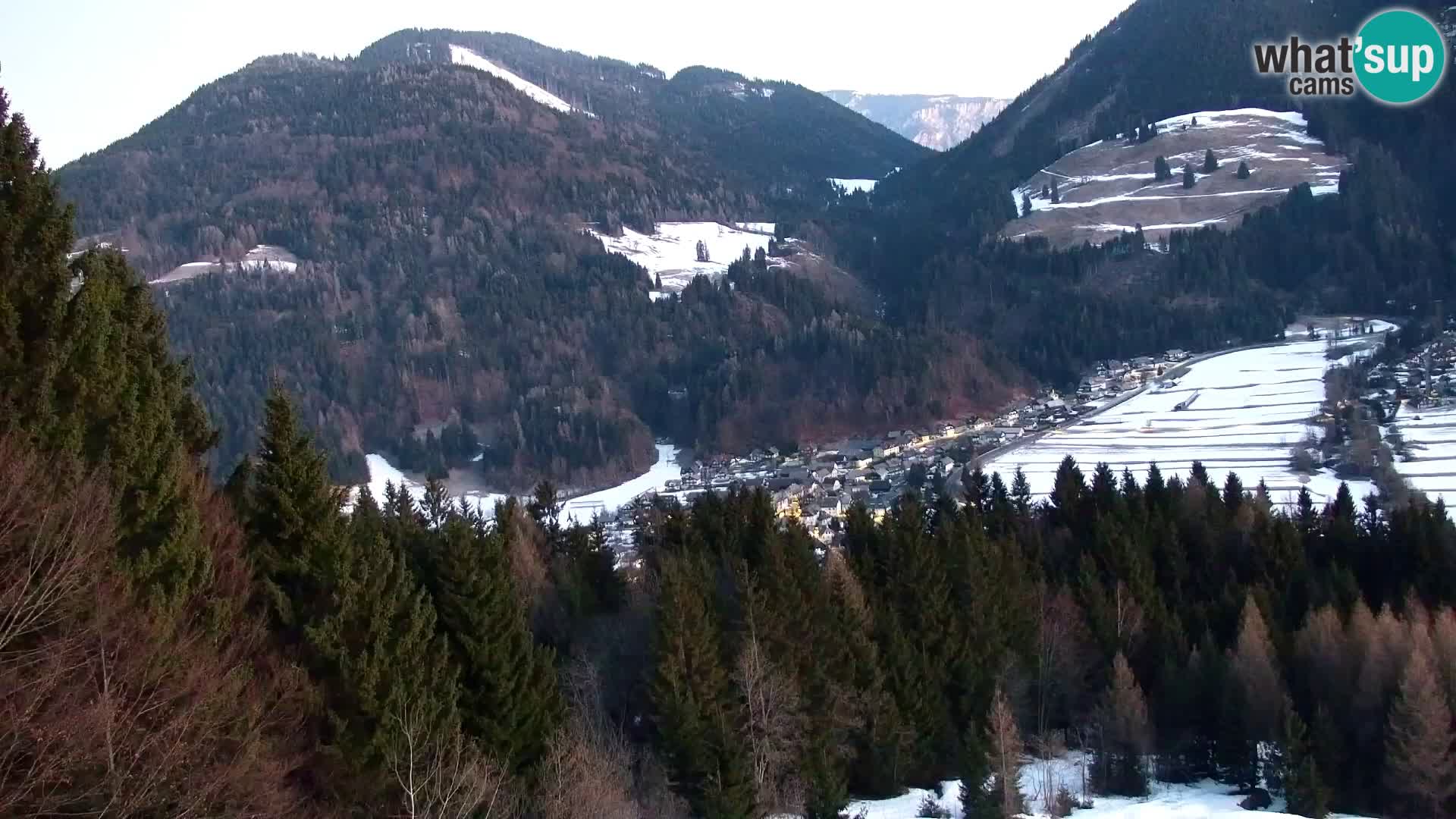 Kranjska Gora web kamera Vitranc | VITRANC 1 gornja postaja