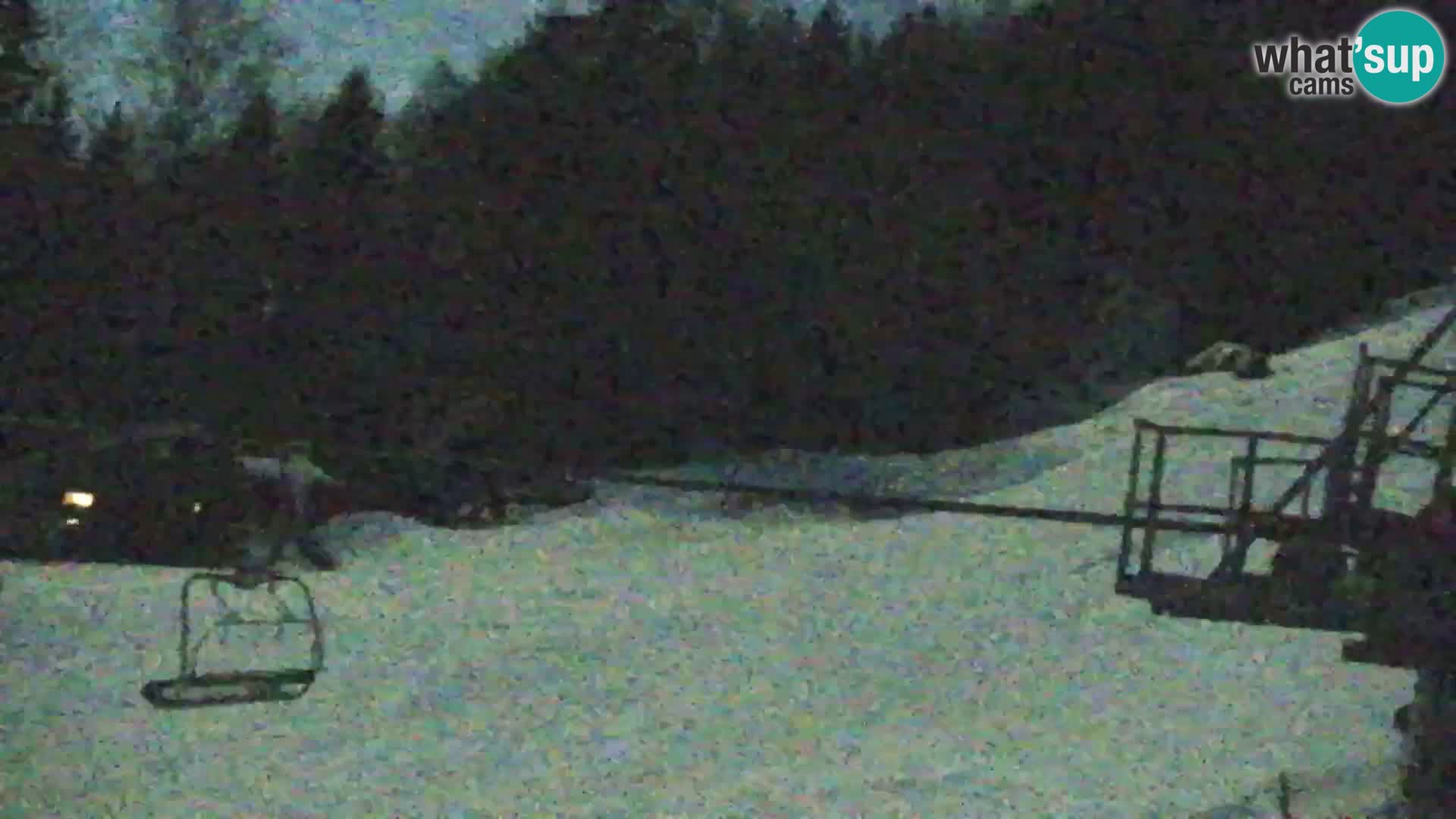 Kranjska Gora web kamera Vitranc | VITRANC 1 gornja postaja