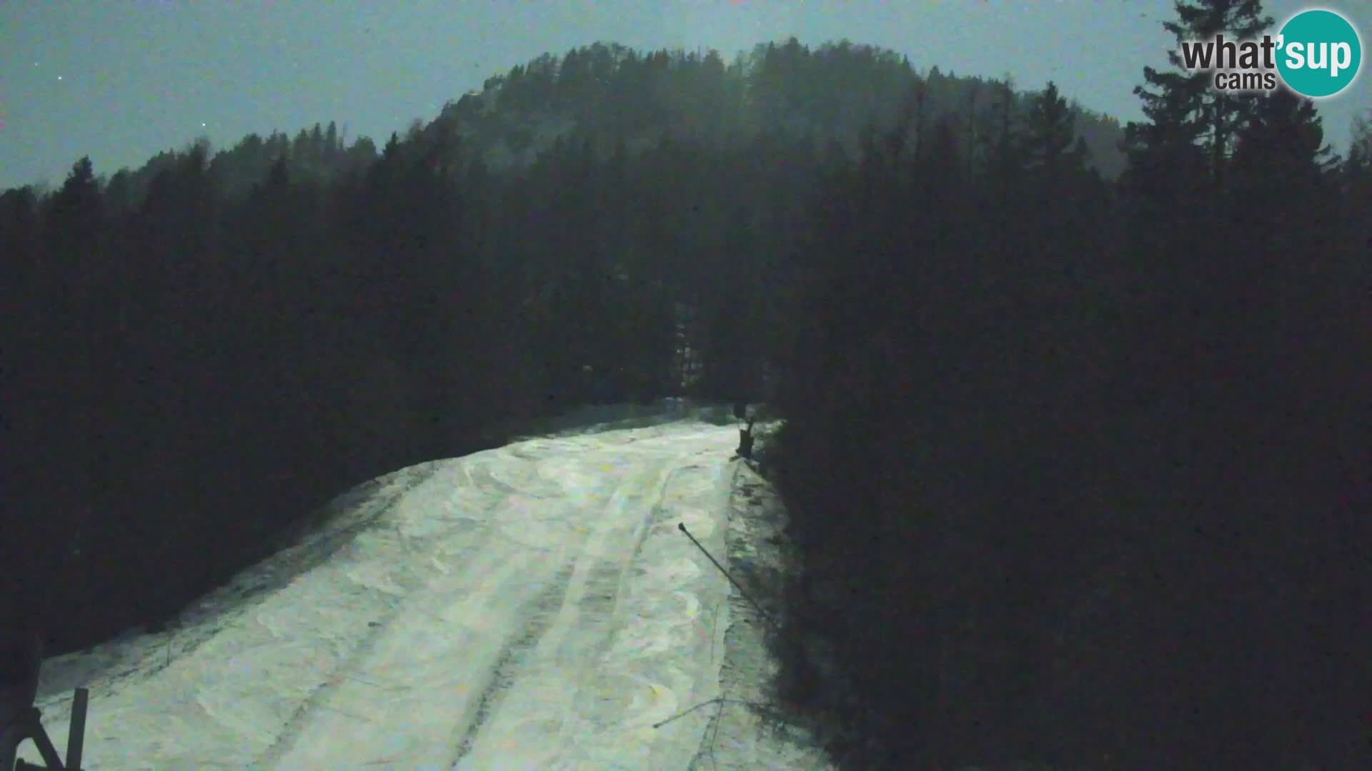 Kranjska Gora web kamera Vitranc | VITRANC 1 gornja postaja