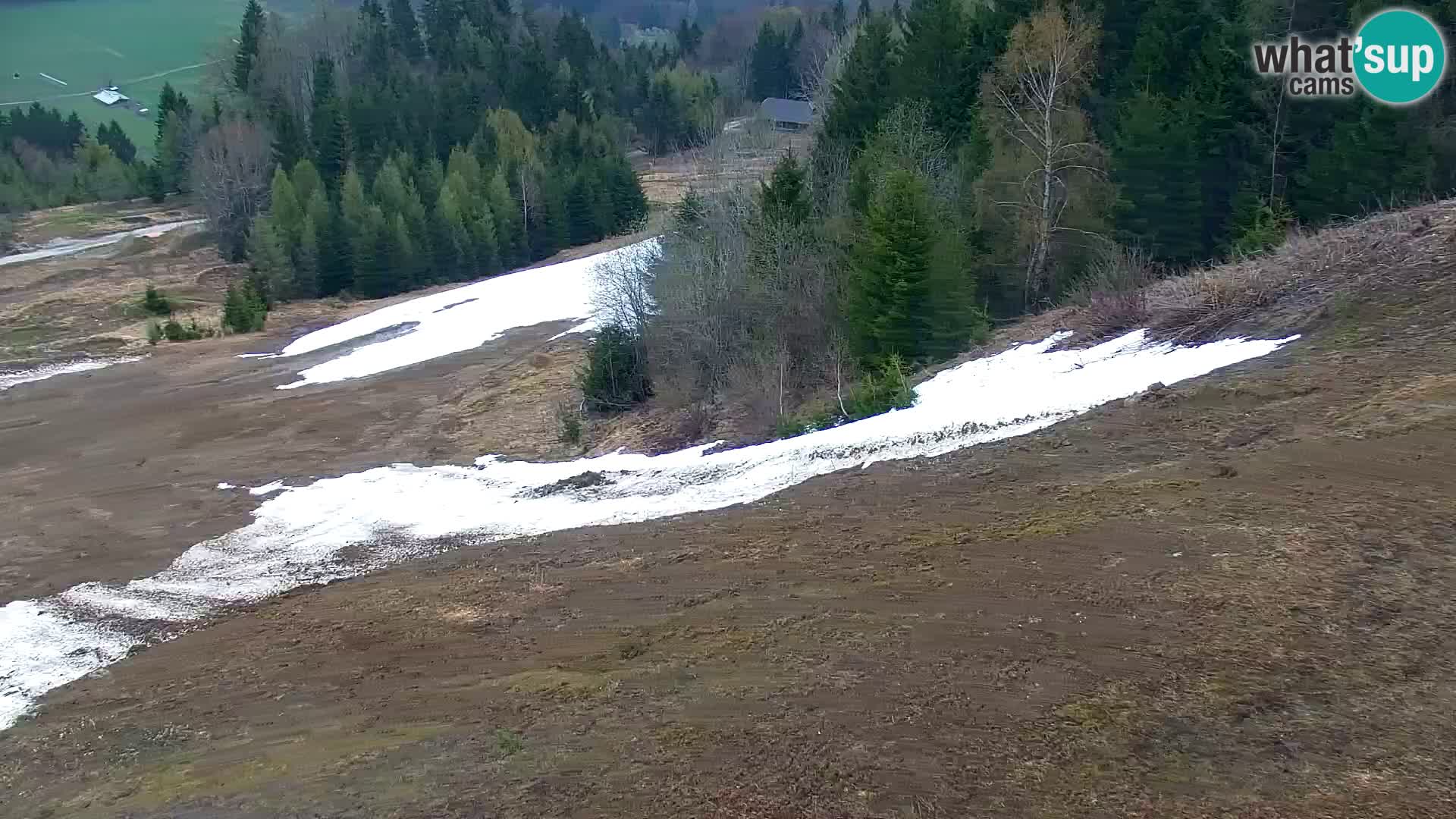 Kranjska Gora web kamera Vitranc | VITRANC 1 gornja postaja