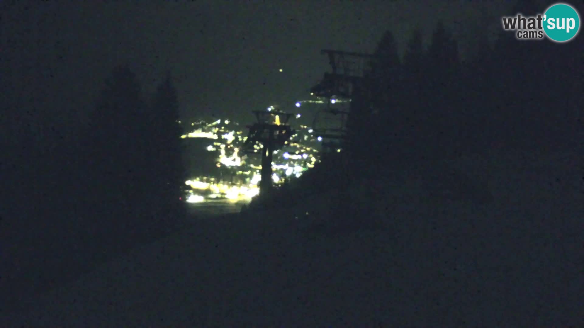 Vitranc Kranjska Gora webcam | VITRANC 1 stazione superiore