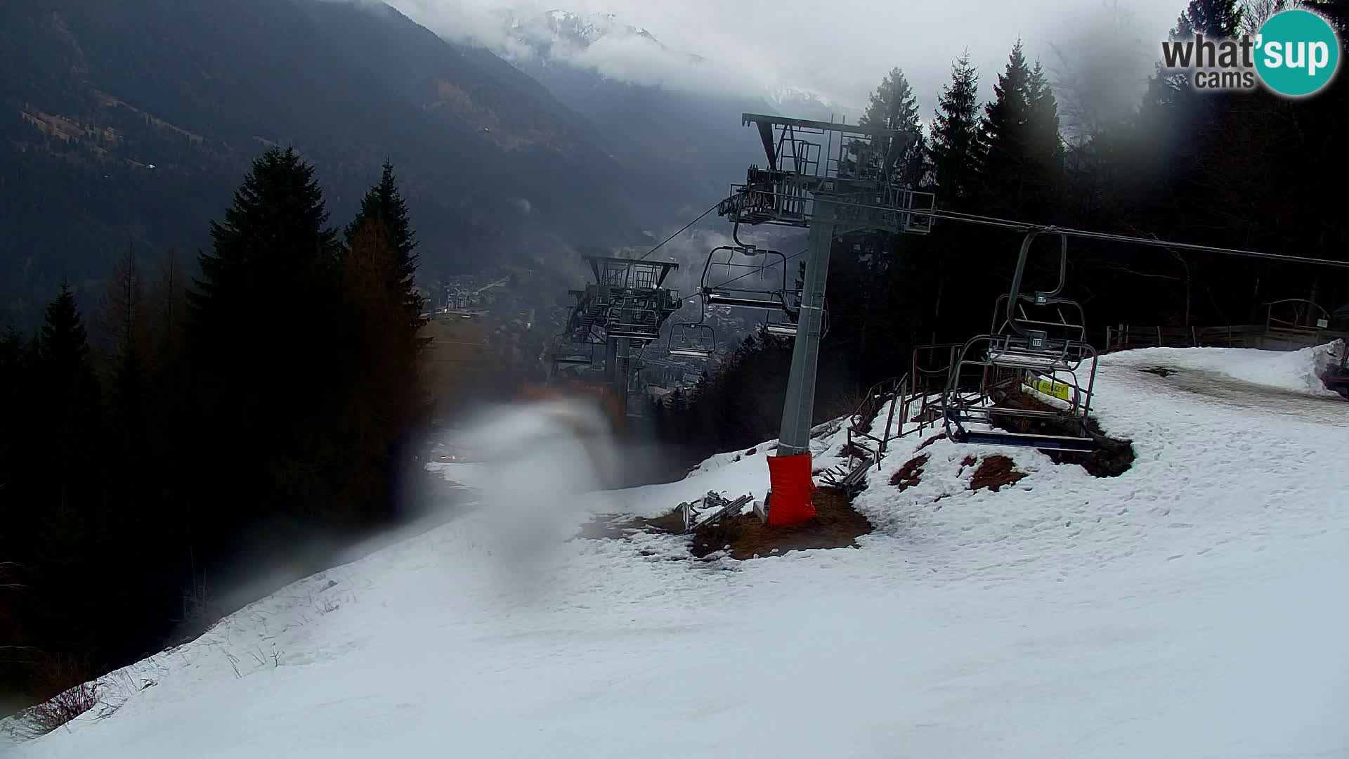 Kranjska Gora webcam VITRANC 1 | obere Station