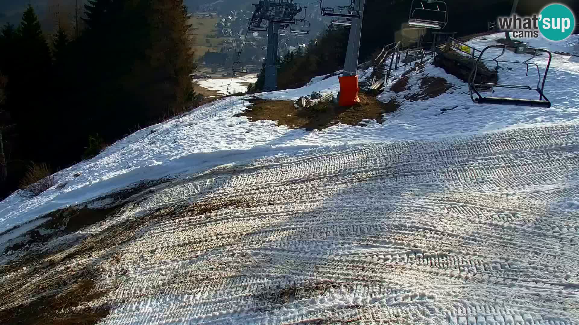 Vitranc Kranjska Gora webcam | VITRANC 1 stazione superiore