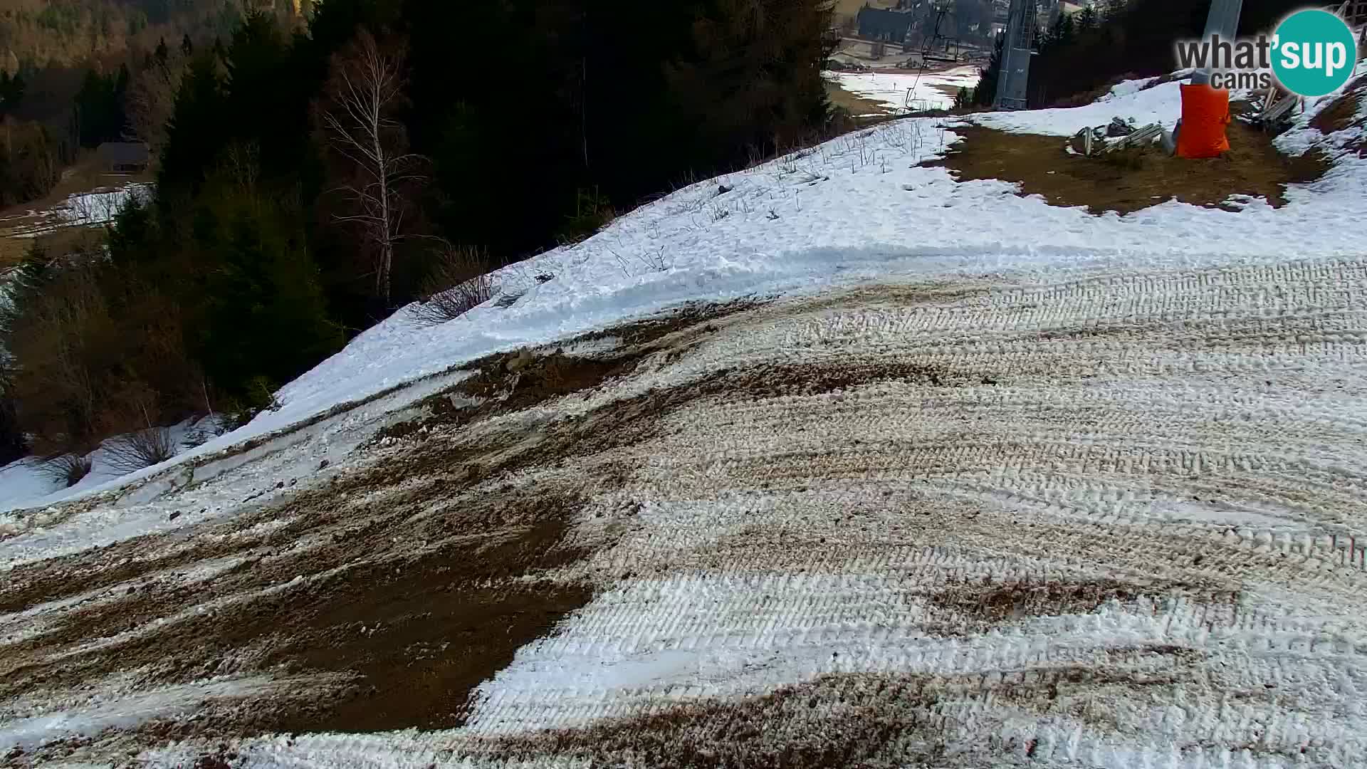 Vitranc Kranjska Gora webcam | VITRANC 1 stazione superiore
