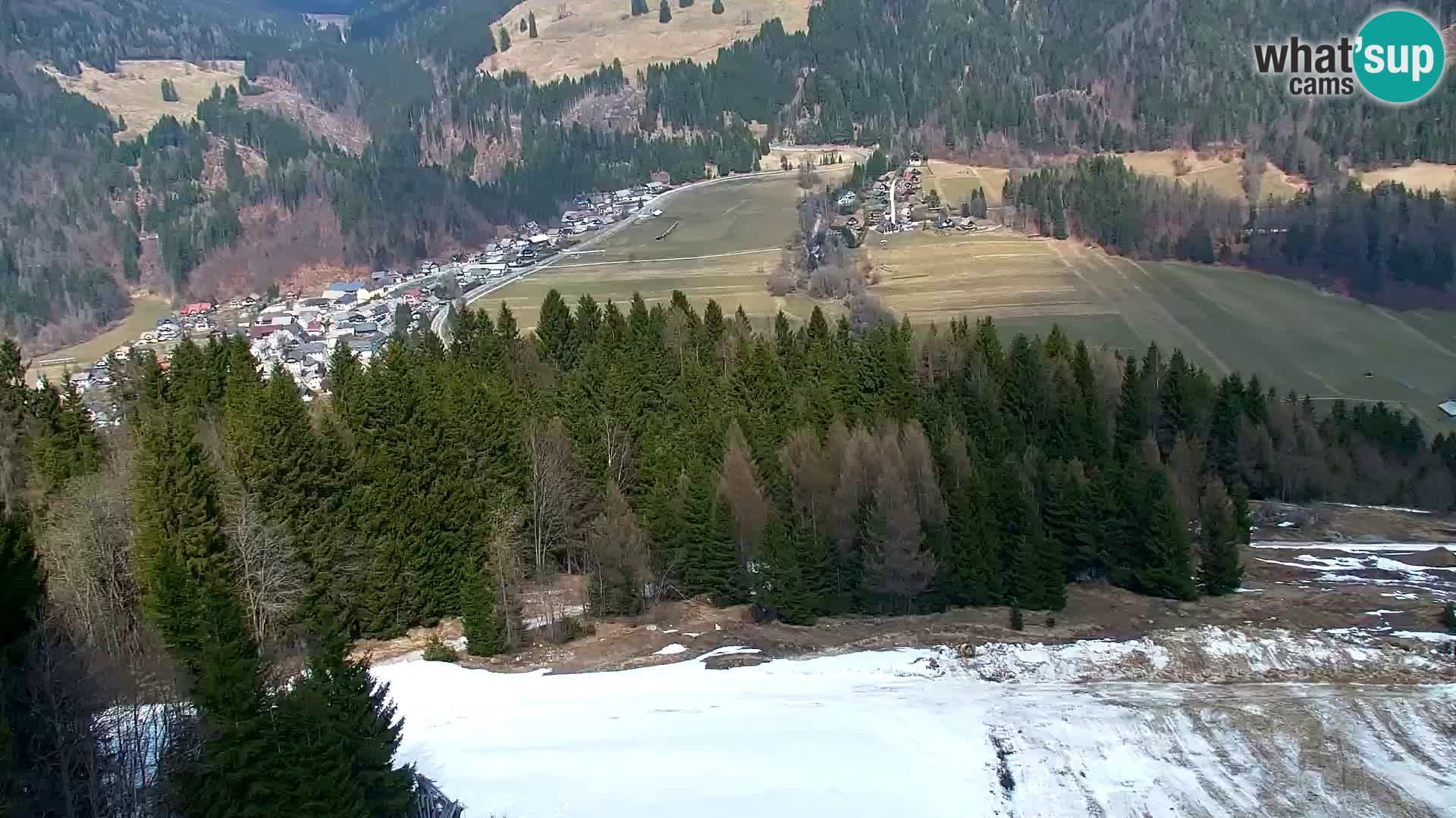 Kranjska Gora webcam VITRANC 1 | obere Station