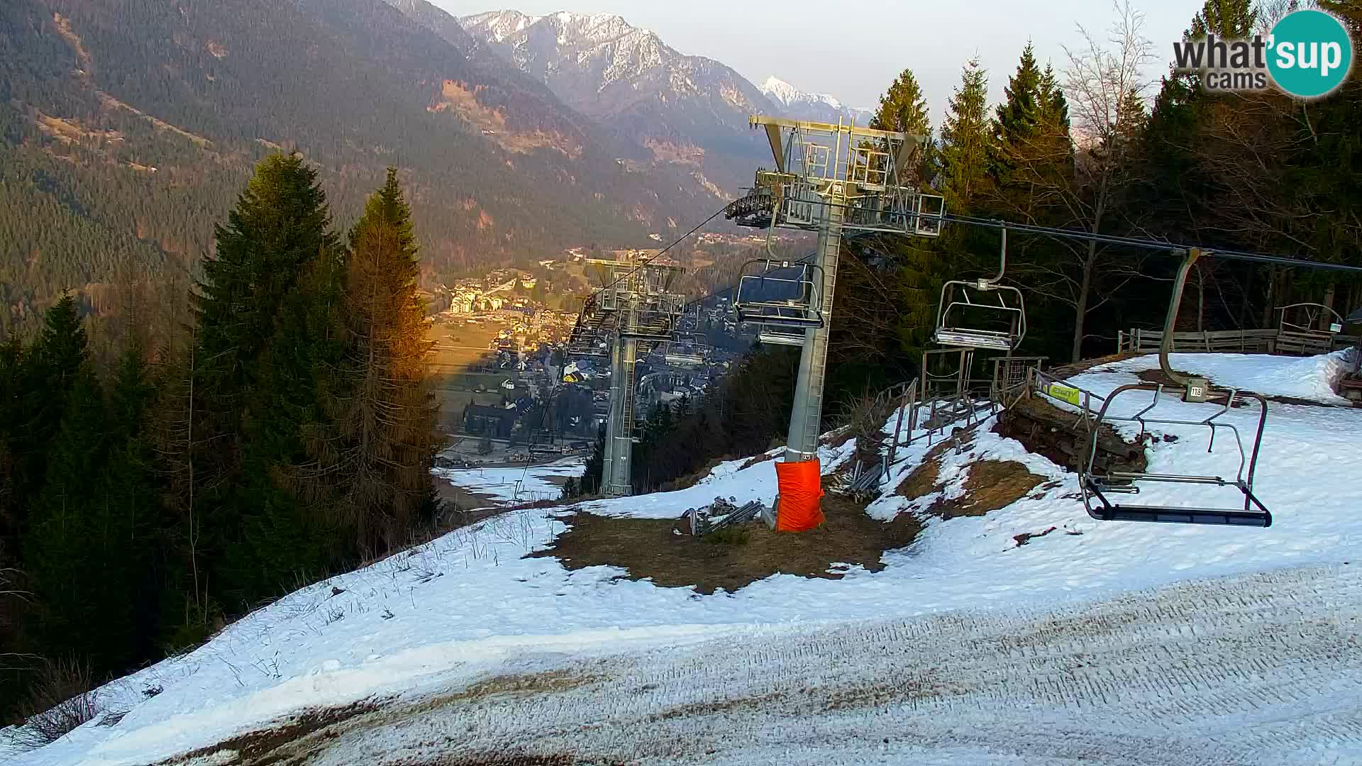Kranjska Gora webcam VITRANC 1 | obere Station