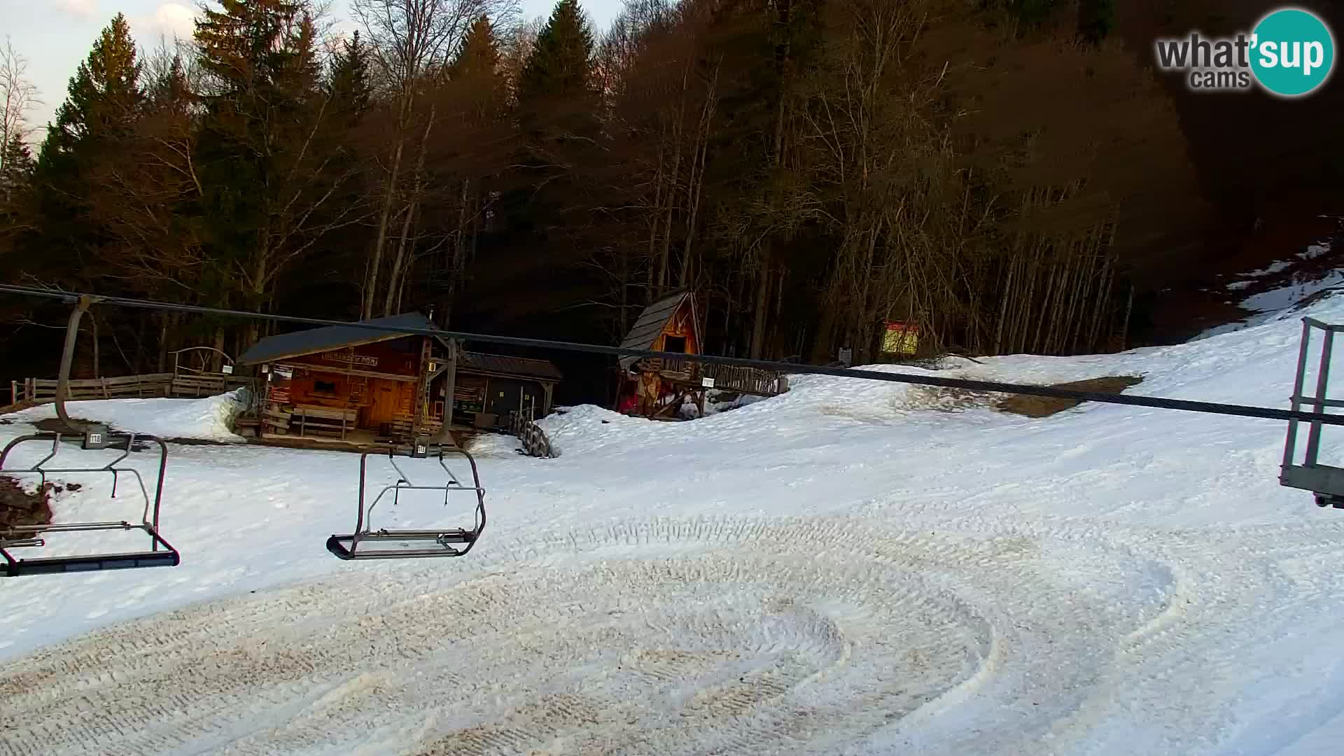 Vitranc Kranjska Gora webcam | VITRANC 1 stazione superiore