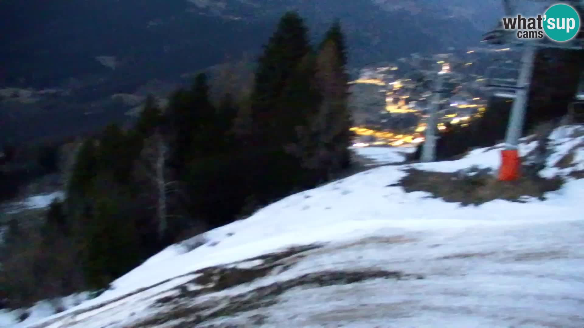 Vitranc Kranjska Gora webcam | VITRANC 1 stazione superiore