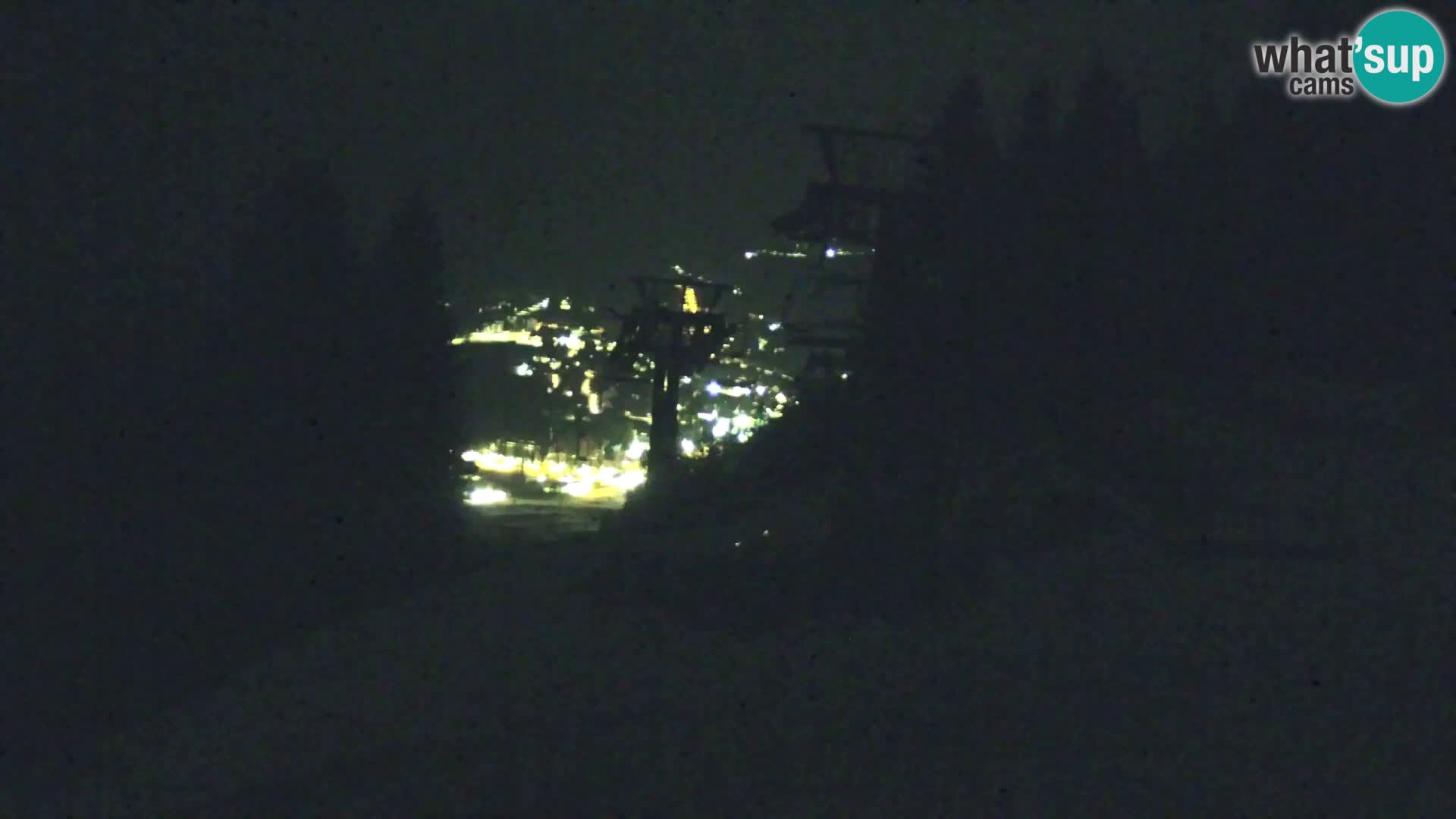 Vitranc Kranjska Gora webcam | VITRANC 1 stazione superiore