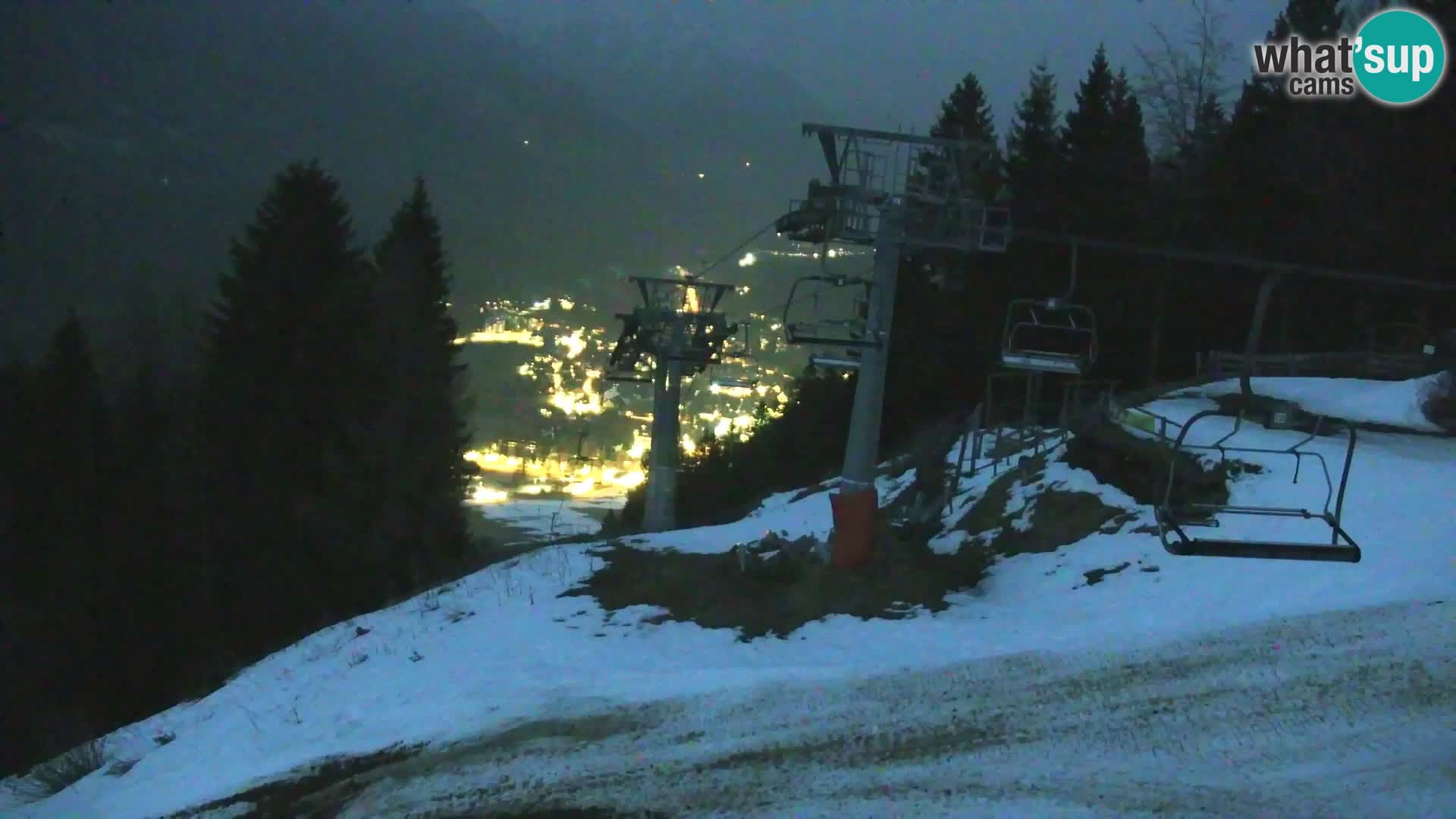 Vitranc Kranjska Gora webcam | VITRANC 1 stazione superiore