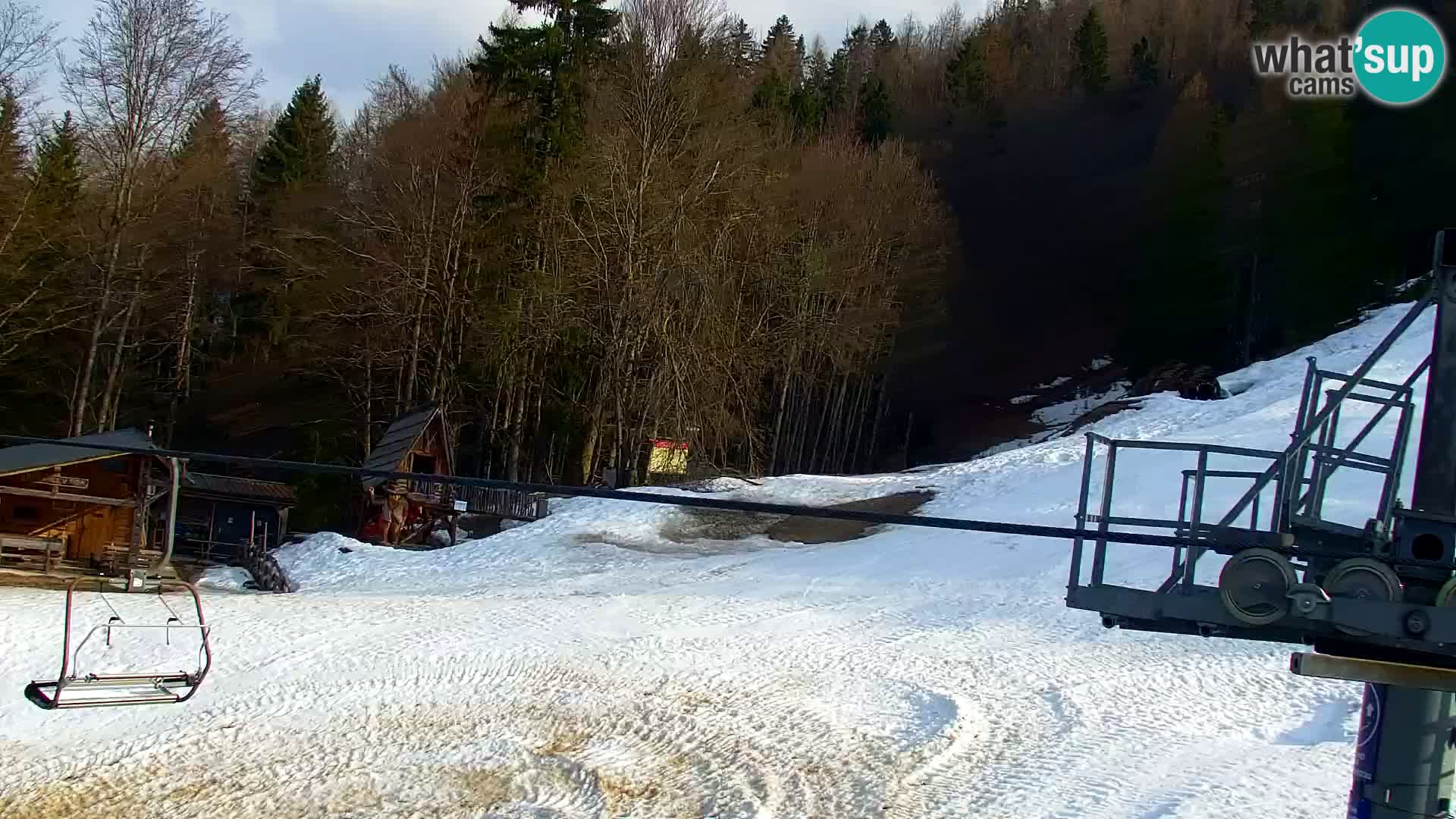 Vitranc Kranjska Gora webcam | VITRANC 1 stazione superiore