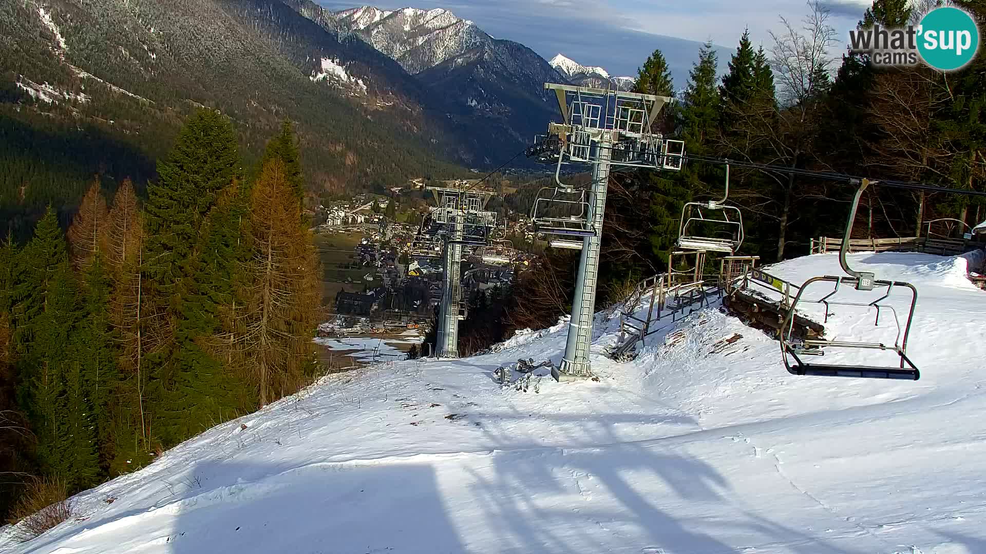 Kranjska Gora kamera VITRANC 1 | Zgornja postaja