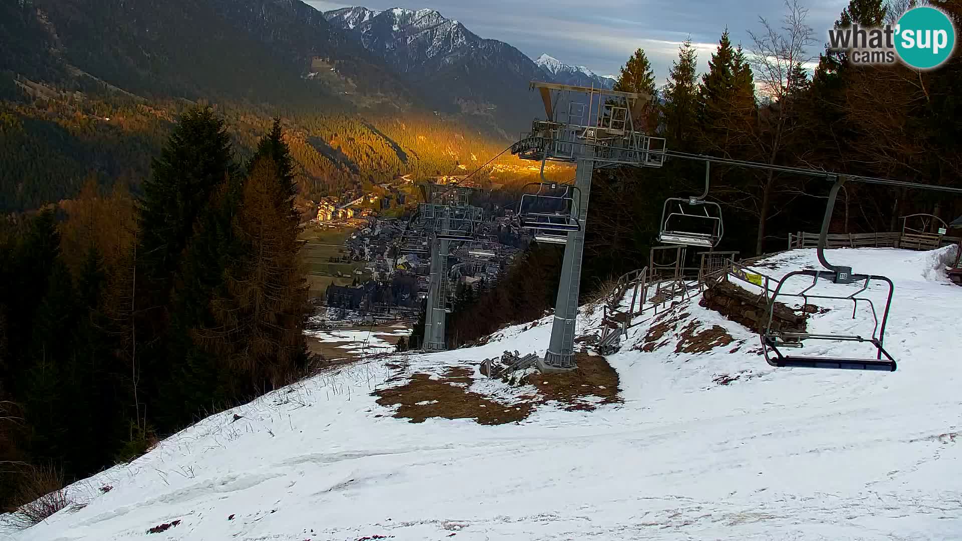 Vitranc Kranjska Gora webcam | VITRANC 1 stazione superiore