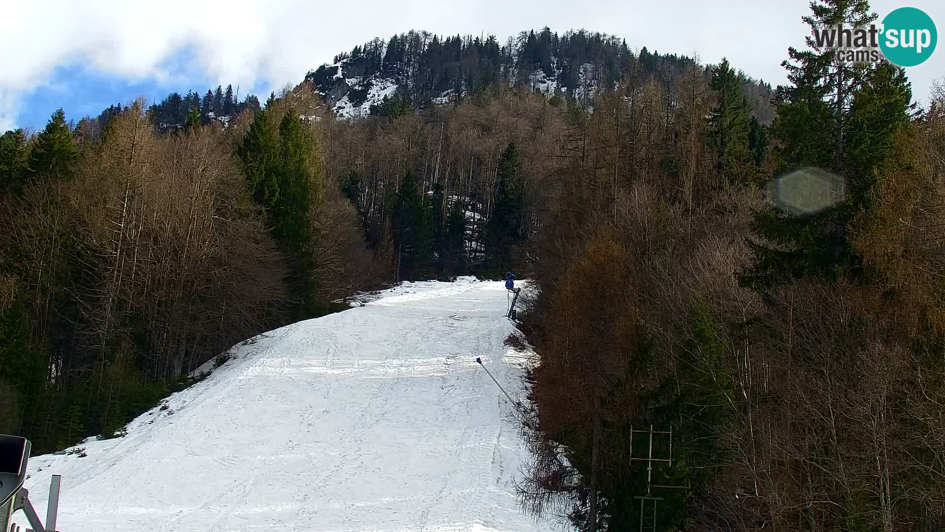 Kranjska Gora webcam VITRANC 1 | obere Station