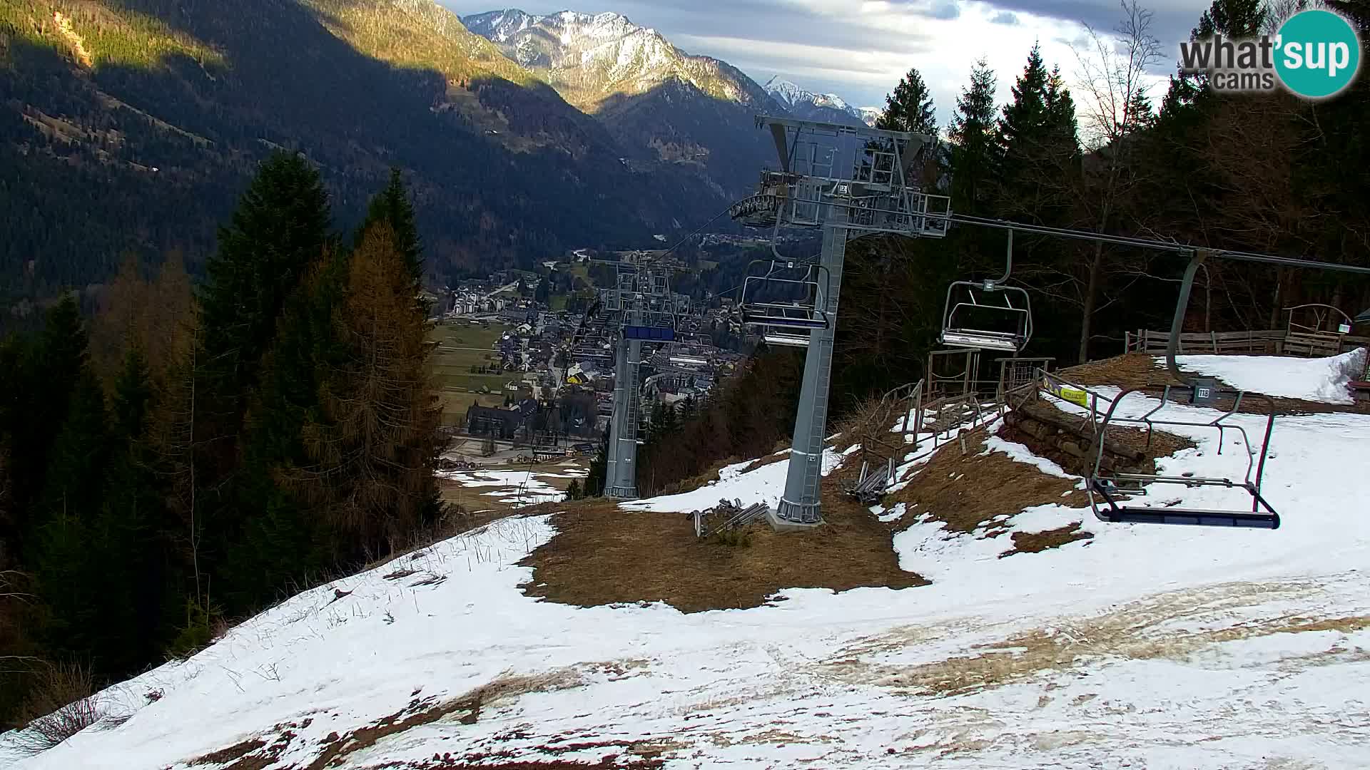 Kranjska Gora webcam VITRANC 1 | obere Station