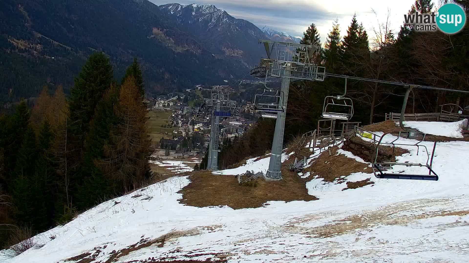 Kranjska Gora webcam VITRANC 1 | obere Station