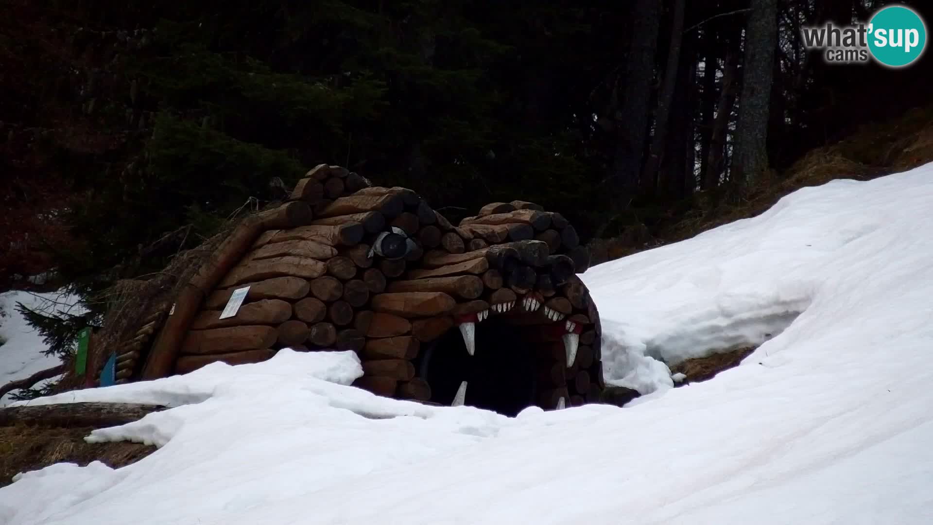 Kranjska Gora webcam VITRANC 1 | obere Station