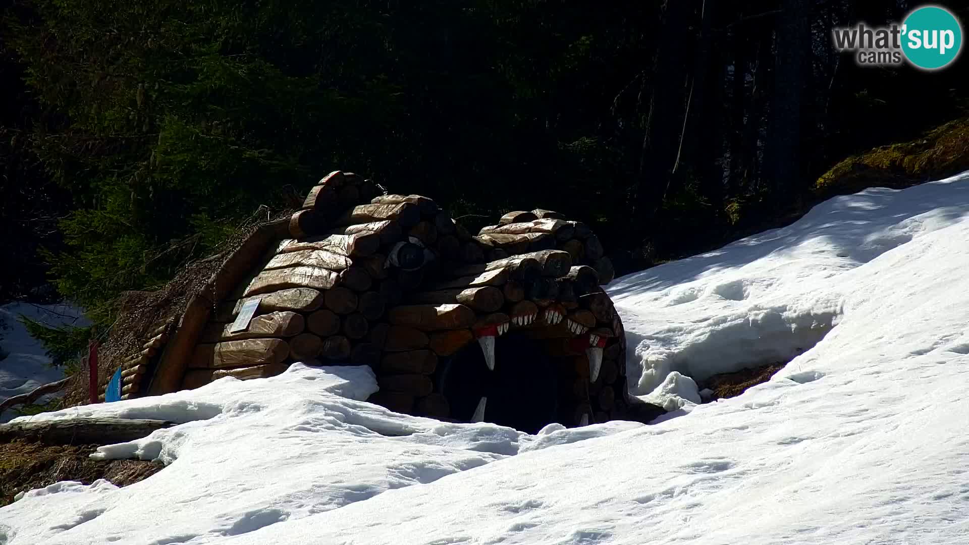 Kranjska Gora webcam VITRANC 1 | obere Station