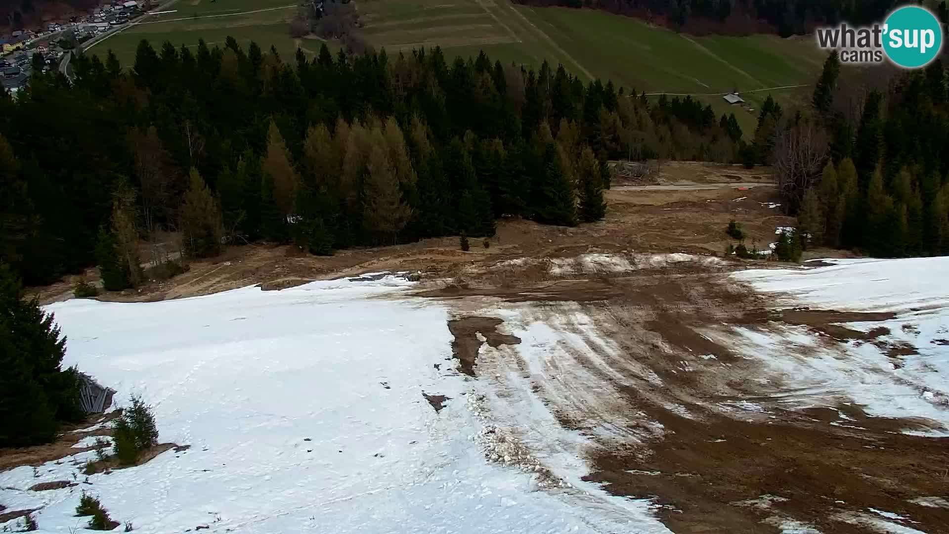 Kranjska Gora webcam VITRANC 1 | obere Station