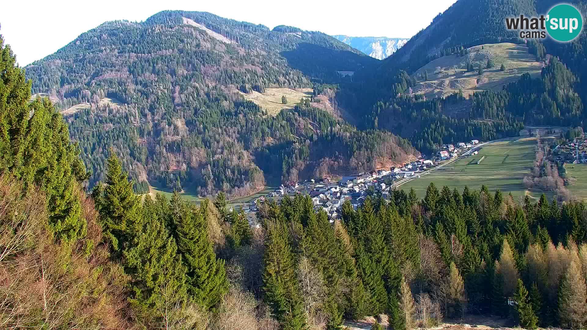 Kranjska Gora web kamera Vitranc | VITRANC 1 gornja postaja