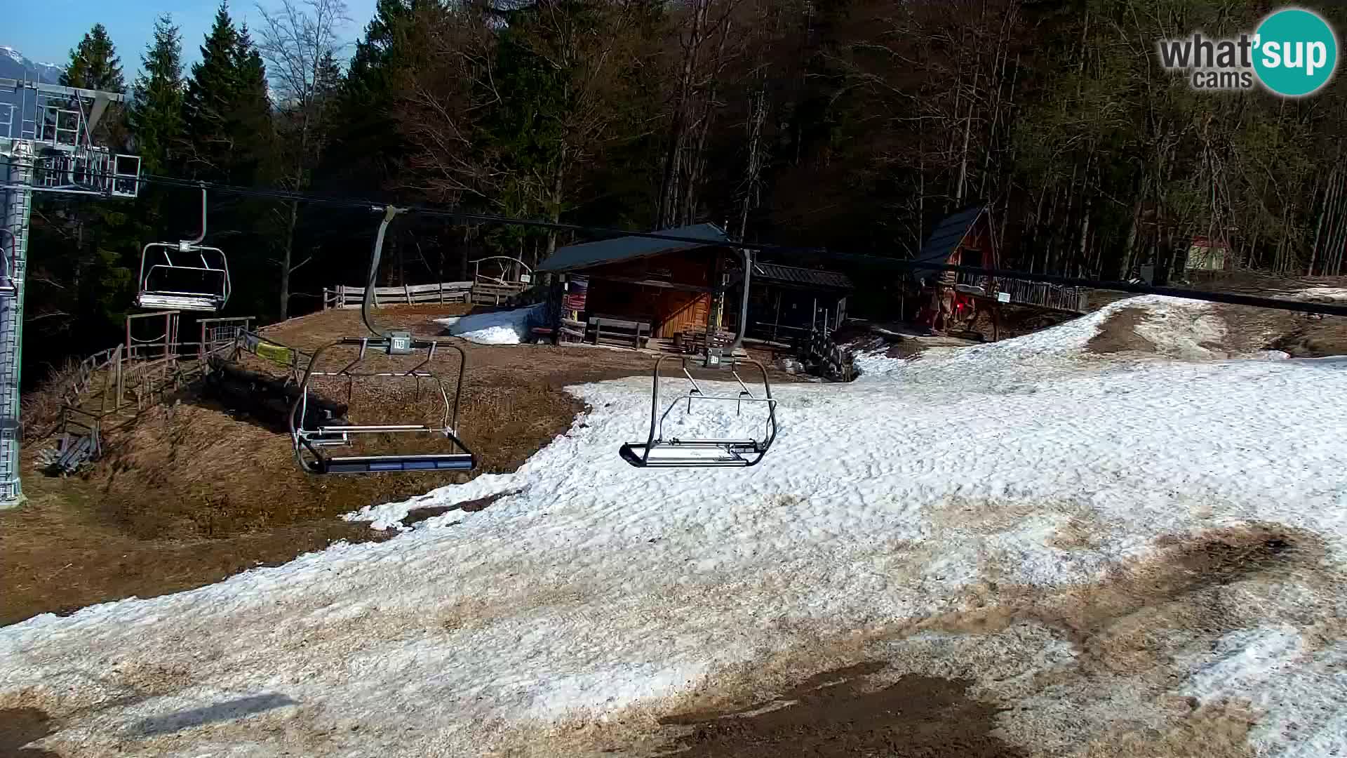 Vitranc Kranjska Gora webcam | VITRANC 1 stazione superiore