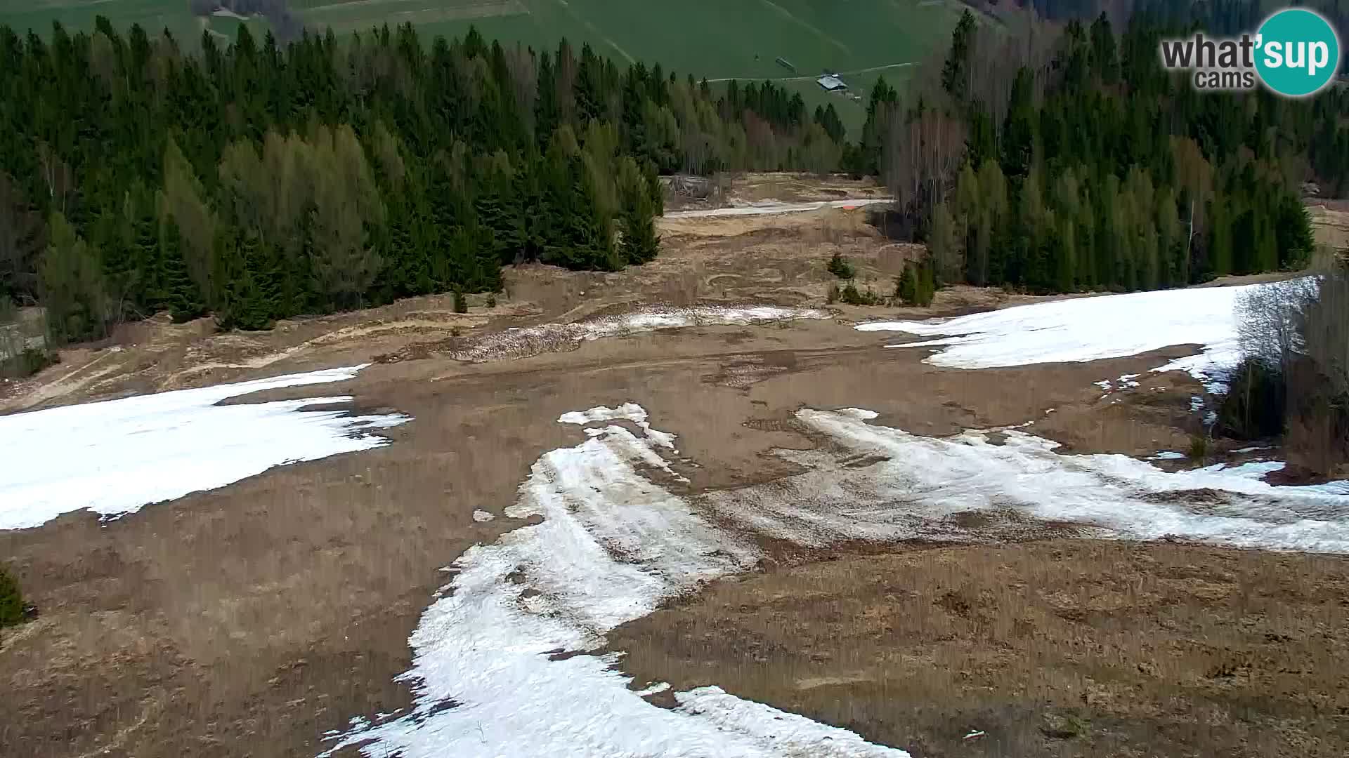 Kranjska Gora web kamera Vitranc | VITRANC 1 gornja postaja