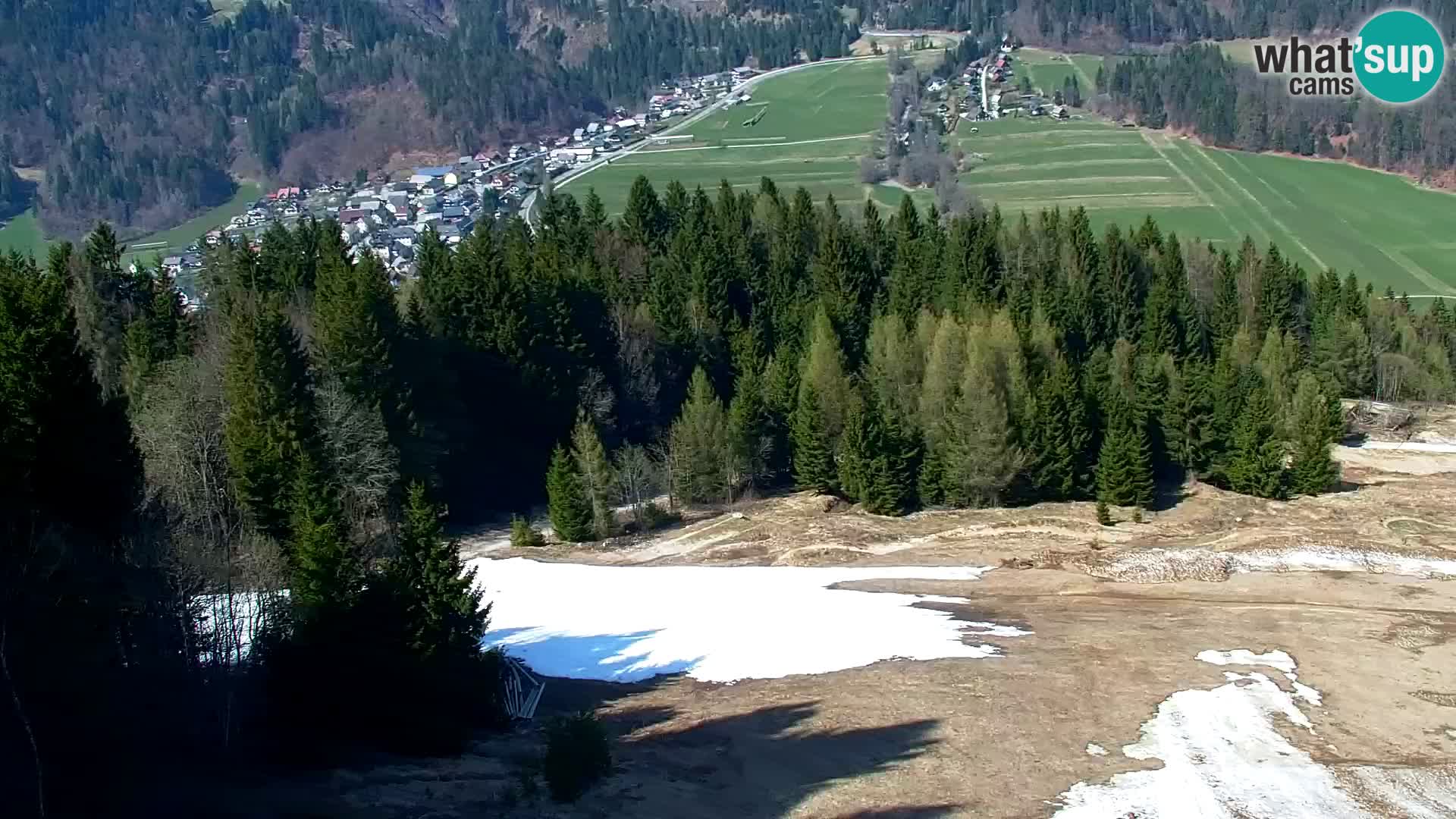 Vitranc Kranjska Gora webcam | VITRANC 1 stazione superiore
