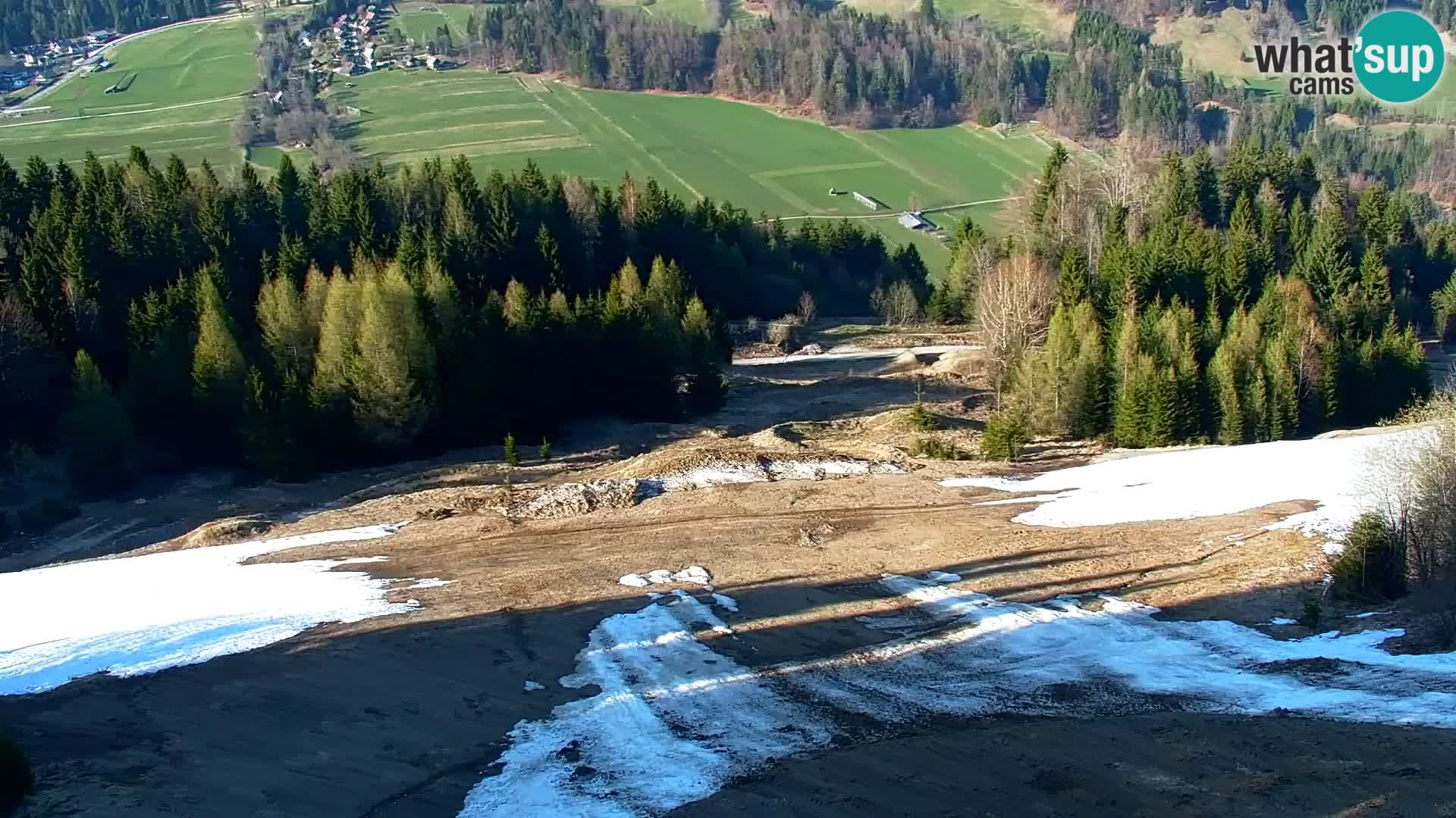 Vitranc Kranjska Gora webcam | VITRANC 1 stazione superiore