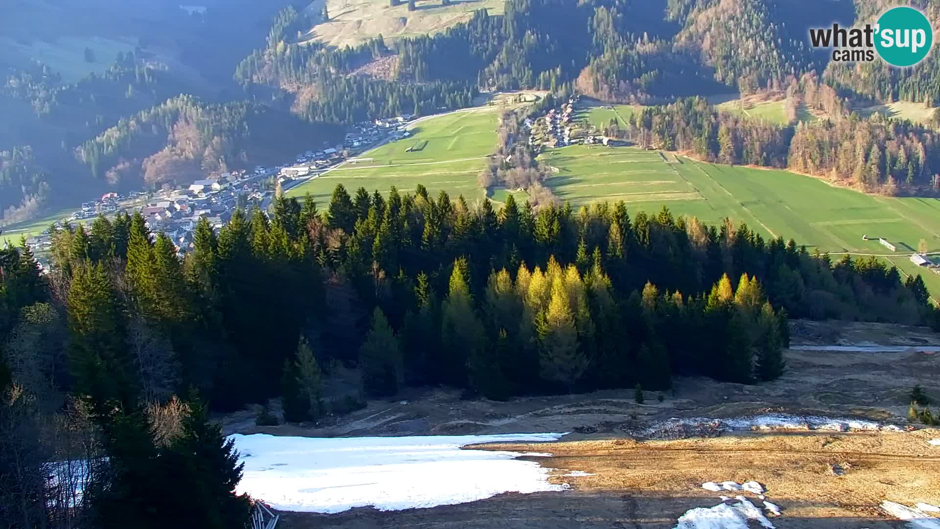 Vitranc Kranjska Gora webcam | VITRANC 1 stazione superiore