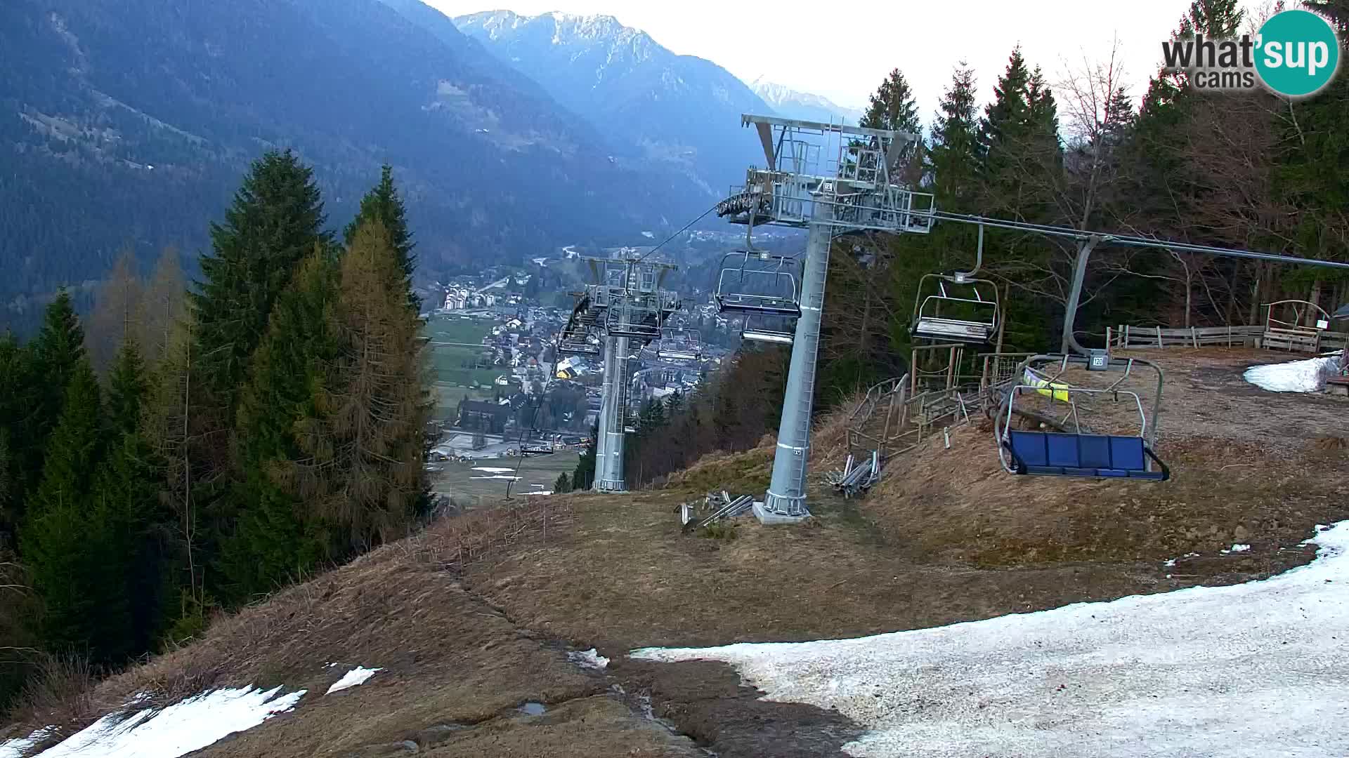 Vitranc Kranjska Gora webcam | VITRANC 1 stazione superiore