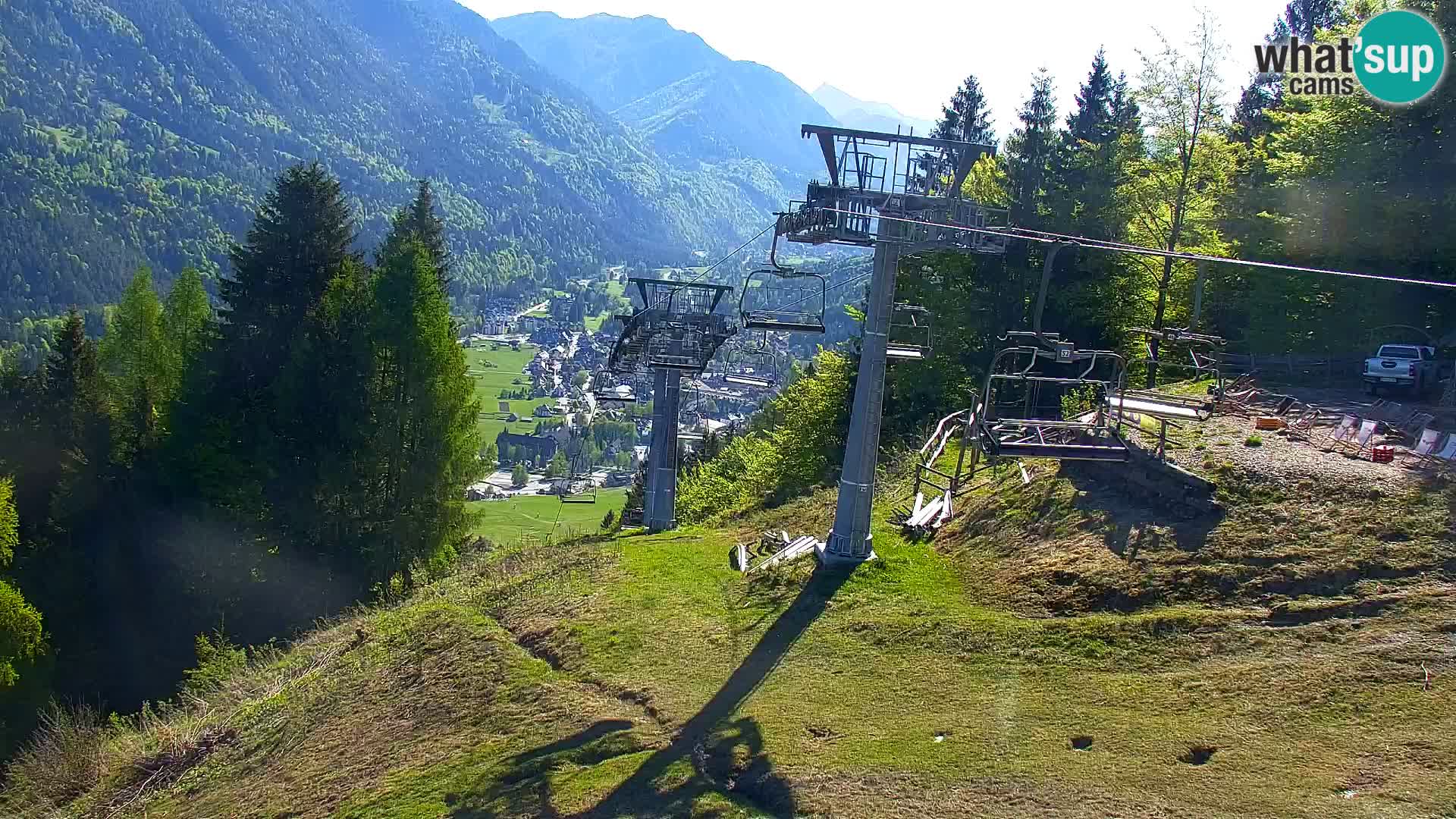 Kranjska Gora webcam VITRANC 1 | obere Station