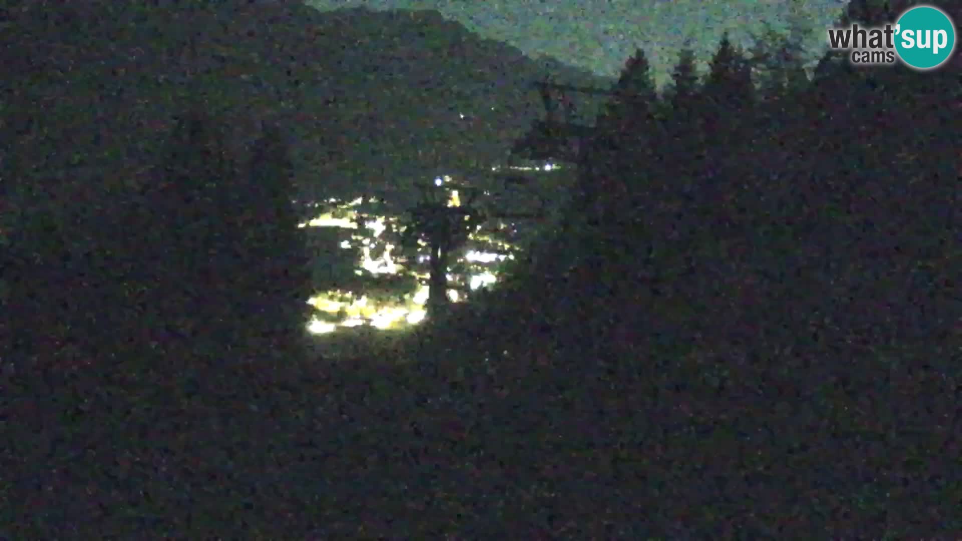 Kranjska Gora web kamera Vitranc | VITRANC 1 gornja postaja