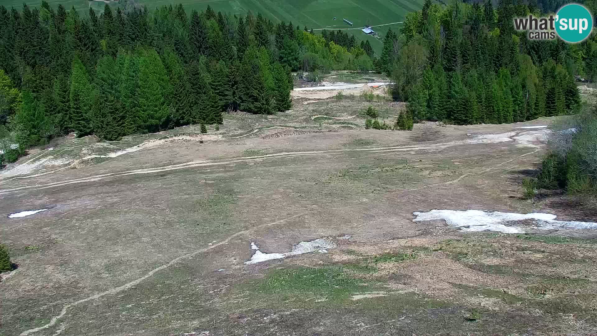 Kranjska Gora web kamera Vitranc | VITRANC 1 gornja postaja