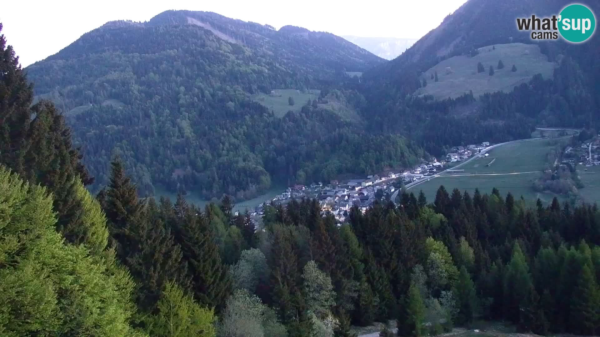 Kranjska Gora web kamera Vitranc | VITRANC 1 gornja postaja
