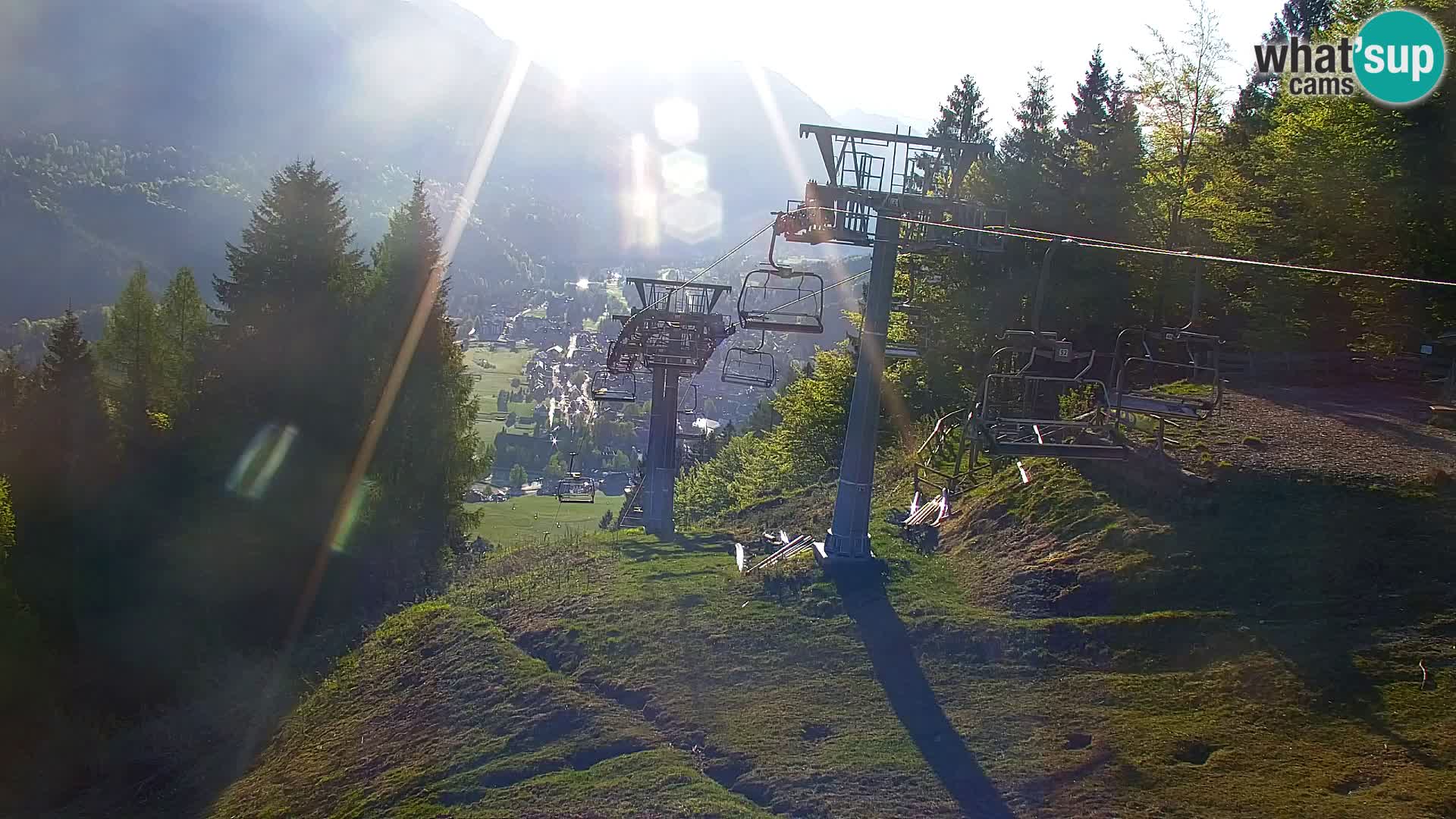 Vitranc Kranjska Gora webcam | VITRANC 1 stazione superiore