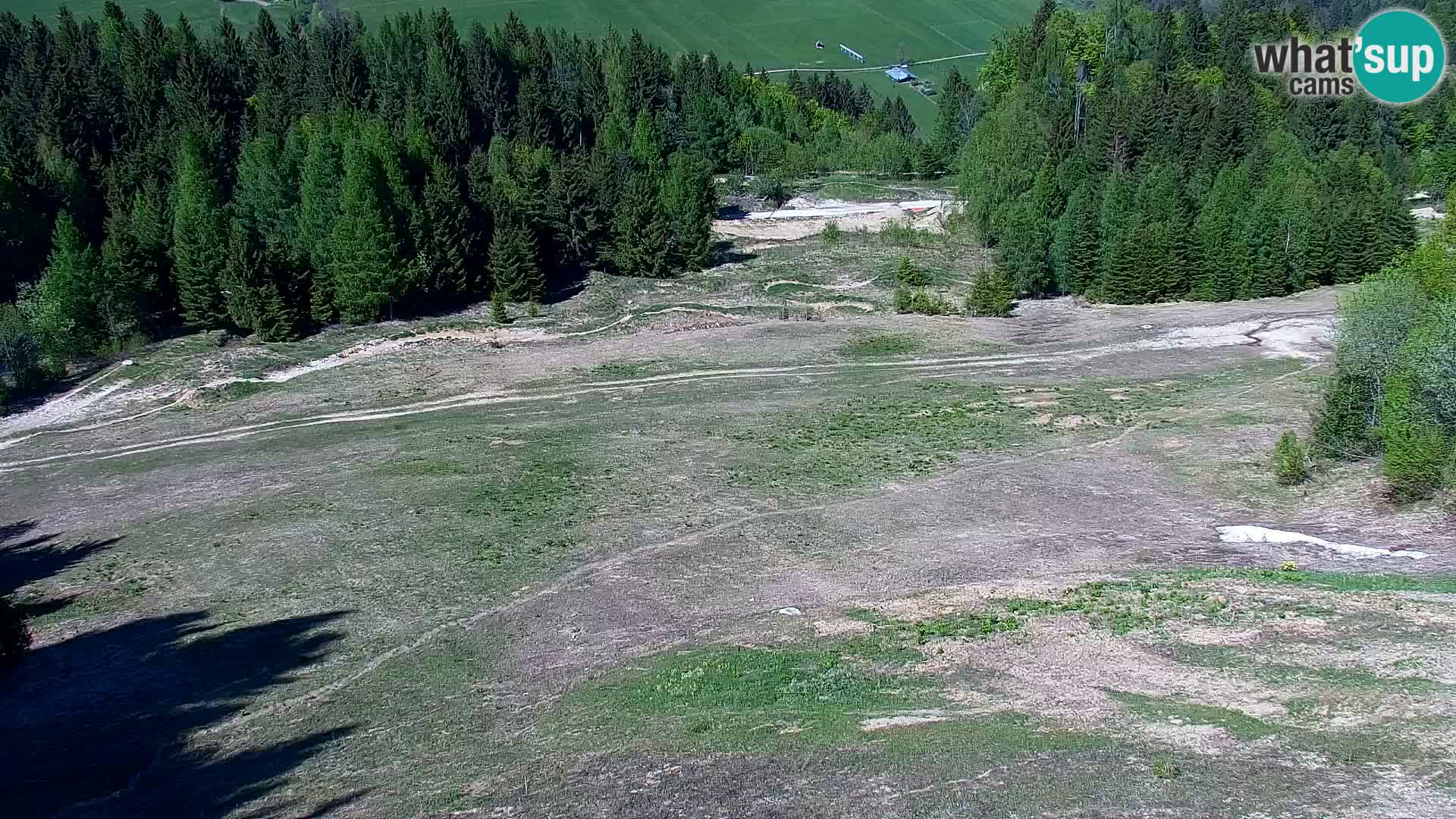 Kranjska Gora web kamera Vitranc | VITRANC 1 gornja postaja