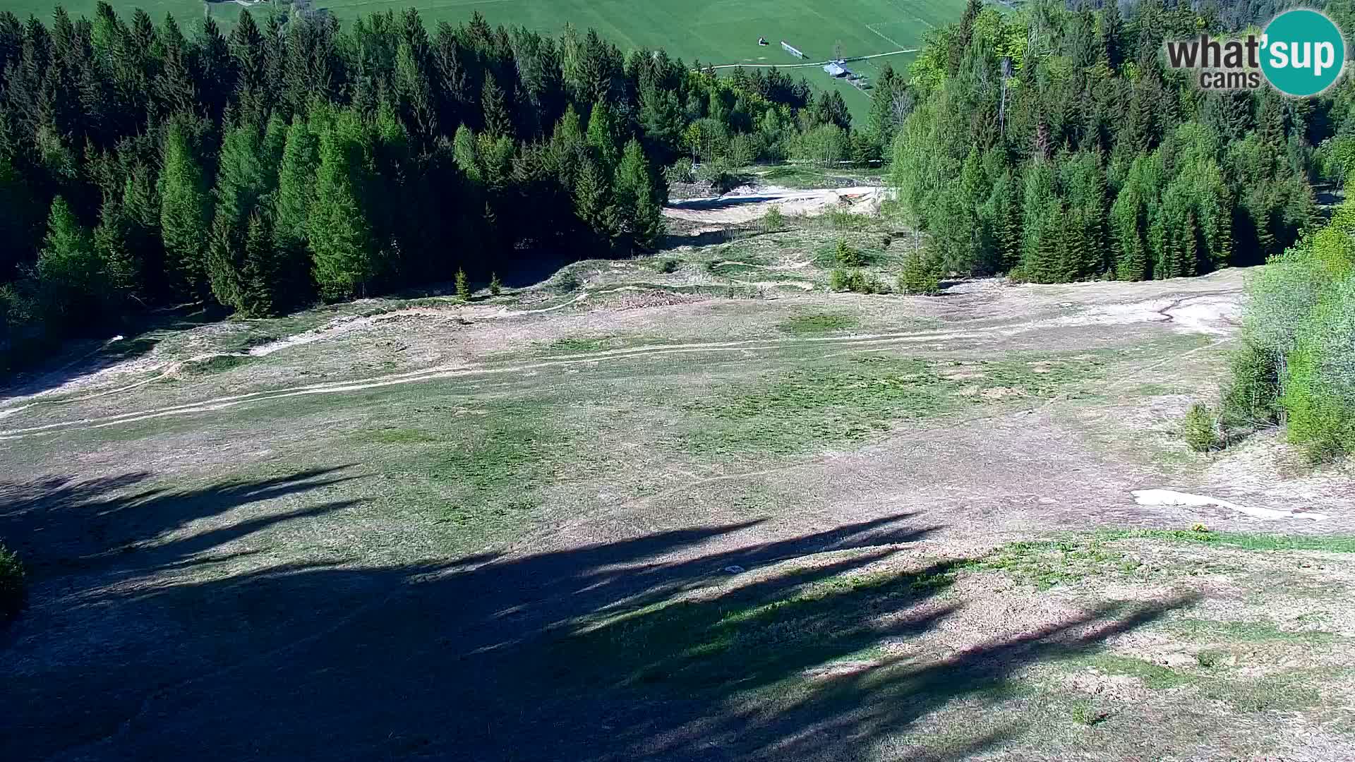 Kranjska Gora web kamera Vitranc | VITRANC 1 gornja postaja