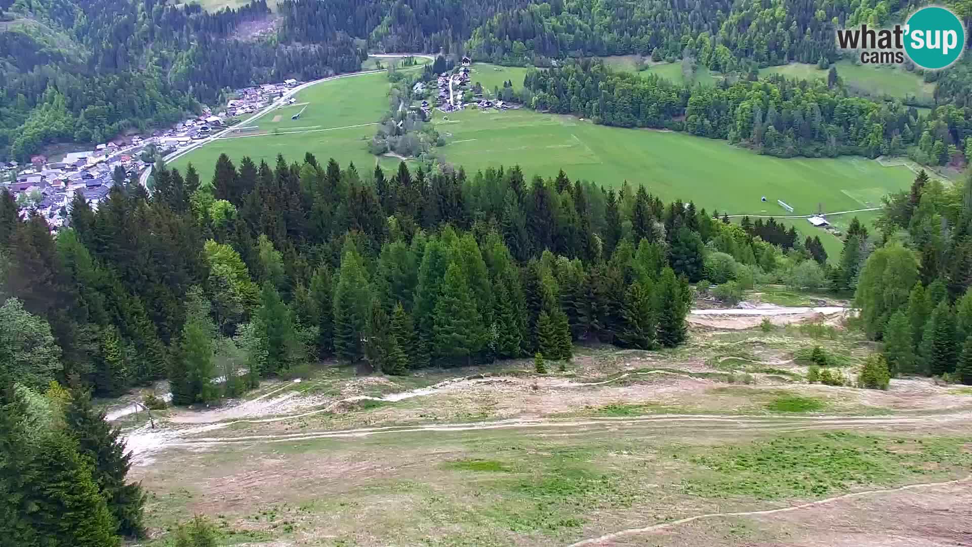 Kranjska Gora webcam VITRANC 1 | obere Station