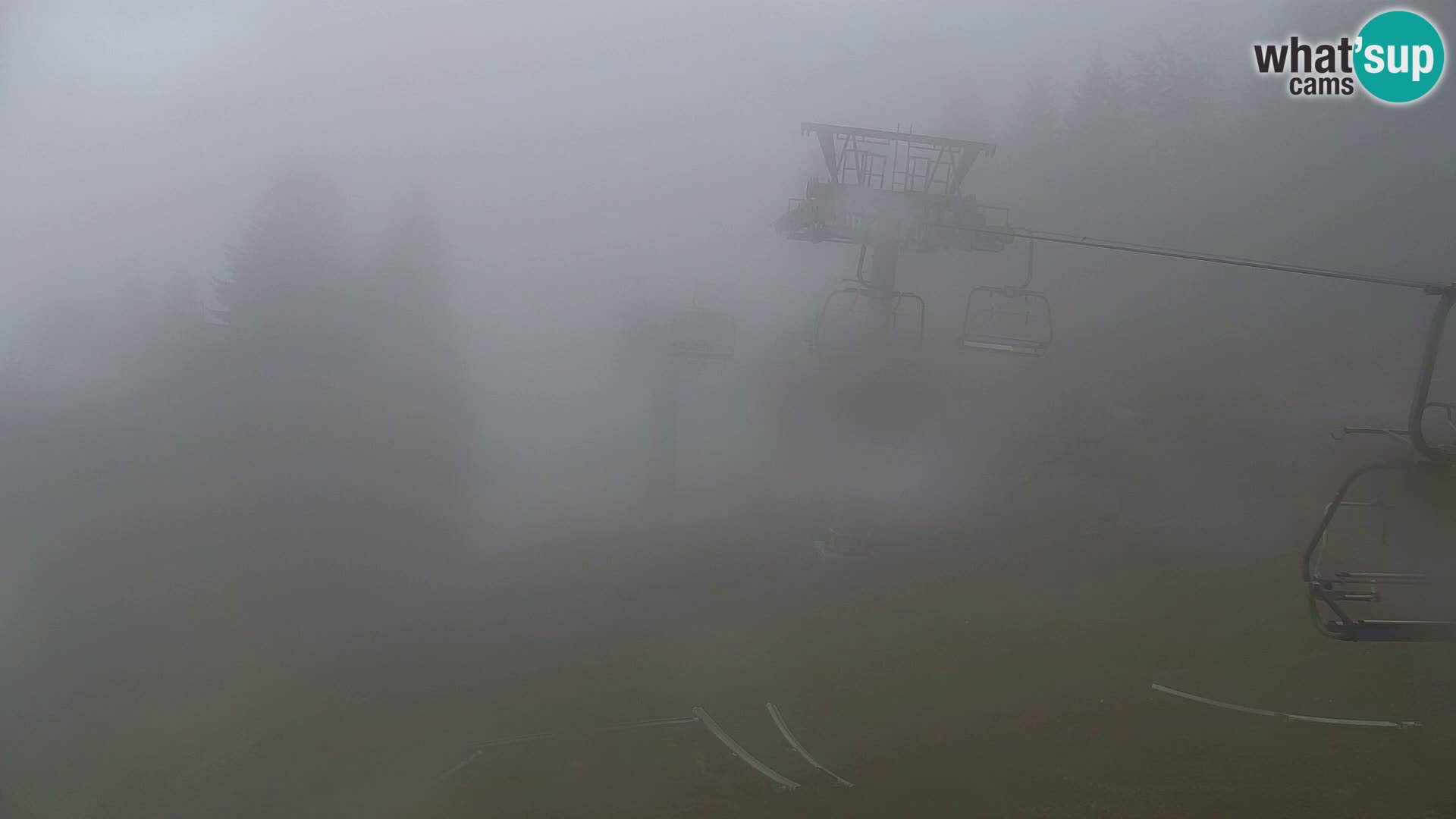 Kranjska Gora web kamera Vitranc | VITRANC 1 gornja postaja