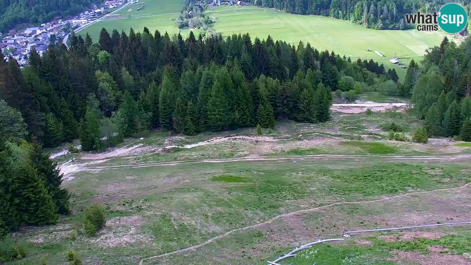 Kranjska Gora webcam VITRANC 1 | obere Station
