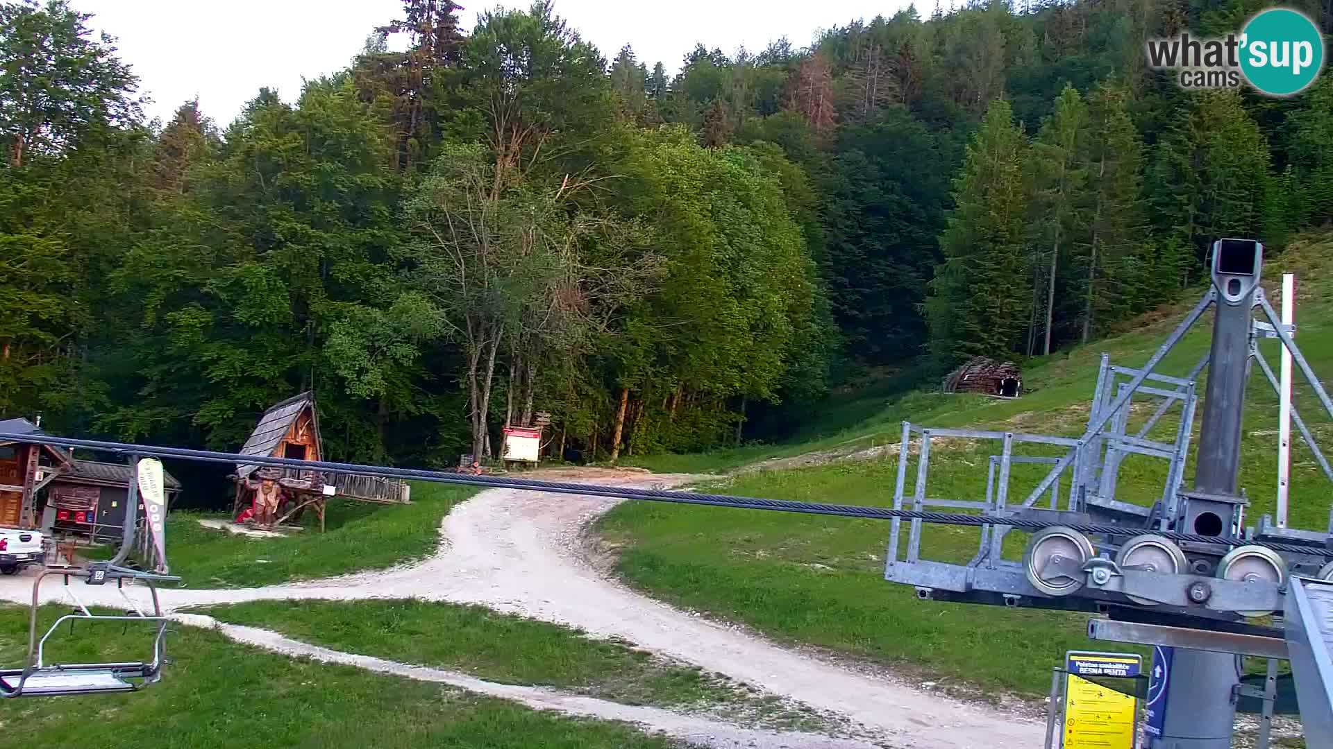 Vitranc Kranjska Gora webcam | VITRANC 1 stazione superiore