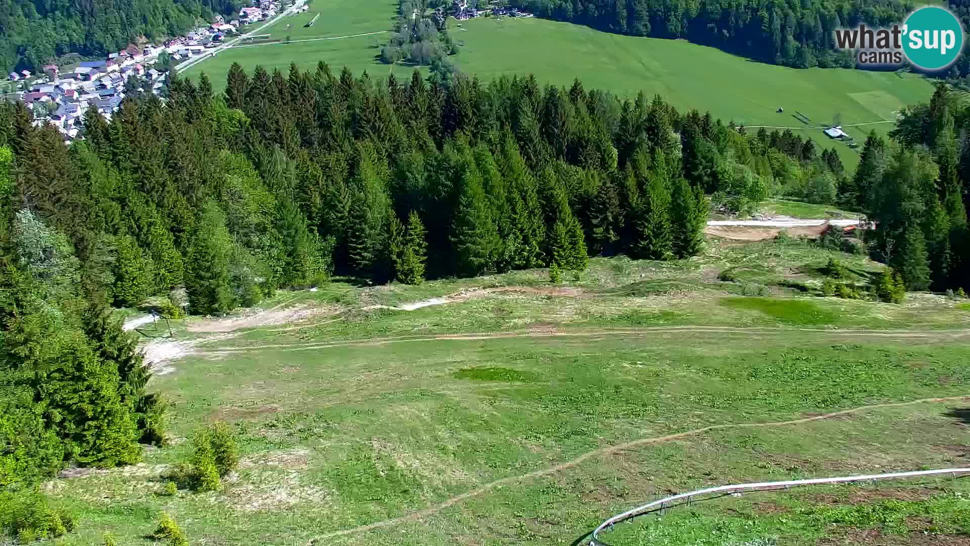 Vitranc Kranjska Gora webcam | VITRANC 1 stazione superiore