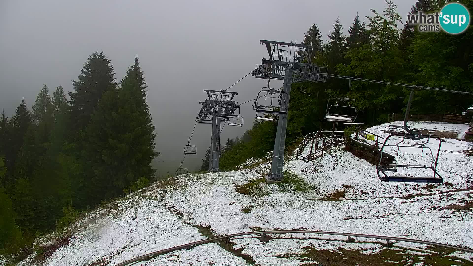Kranjska Gora kamera VITRANC 1 | Zgornja postaja