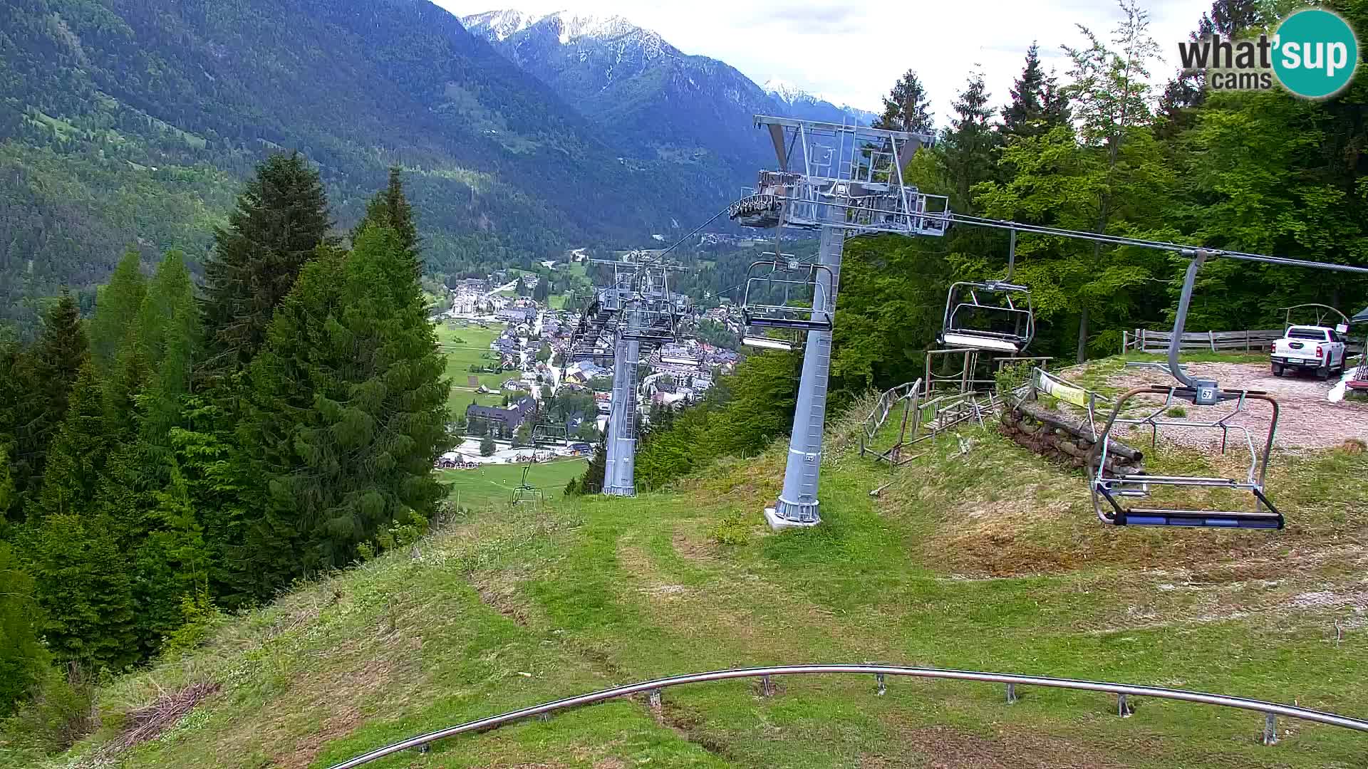Kranjska Gora webcam VITRANC 1 | obere Station