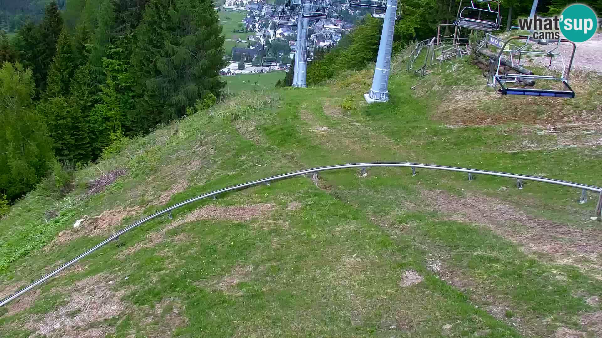 Vitranc Kranjska Gora webcam | VITRANC 1 stazione superiore