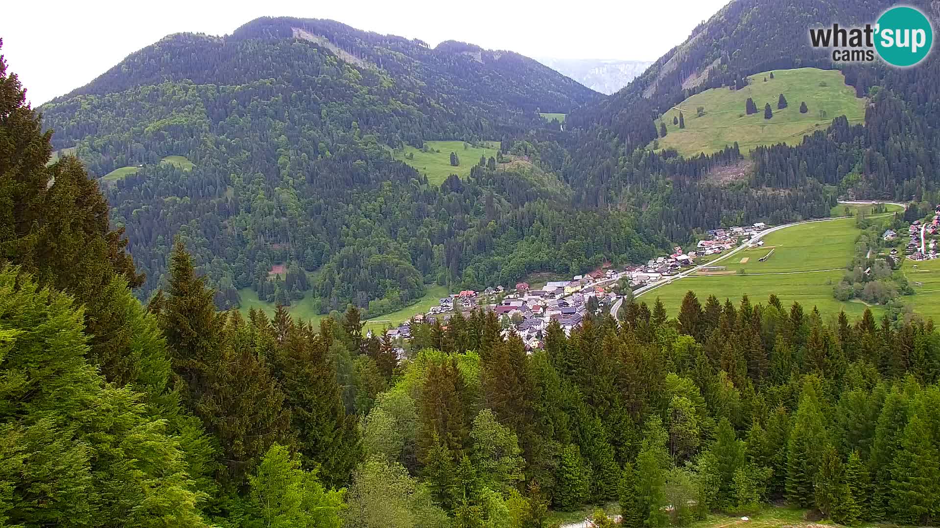 Kranjska Gora webcam VITRANC 1 | obere Station